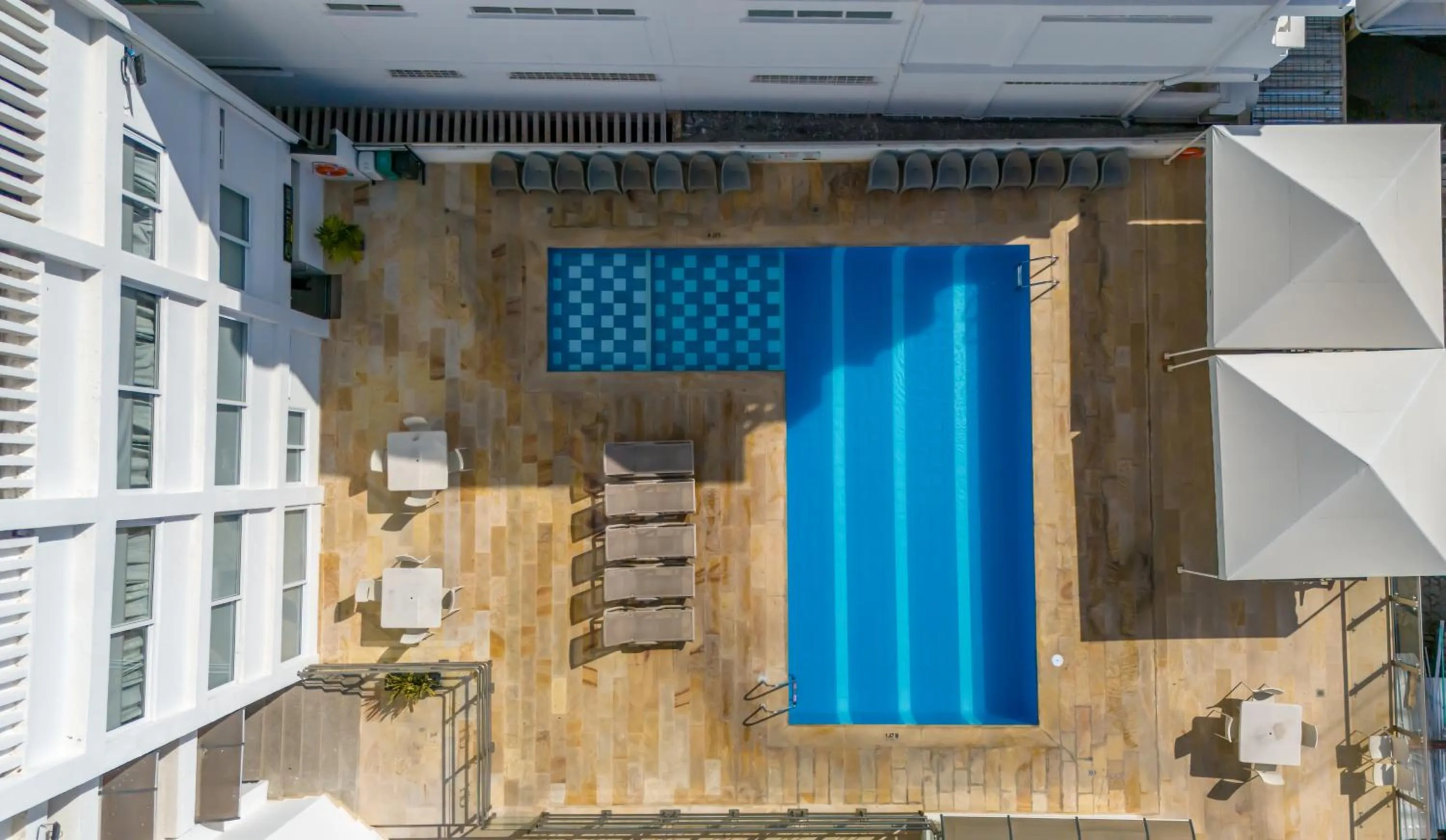 Patio in Hotel Arhuaco Rodadero