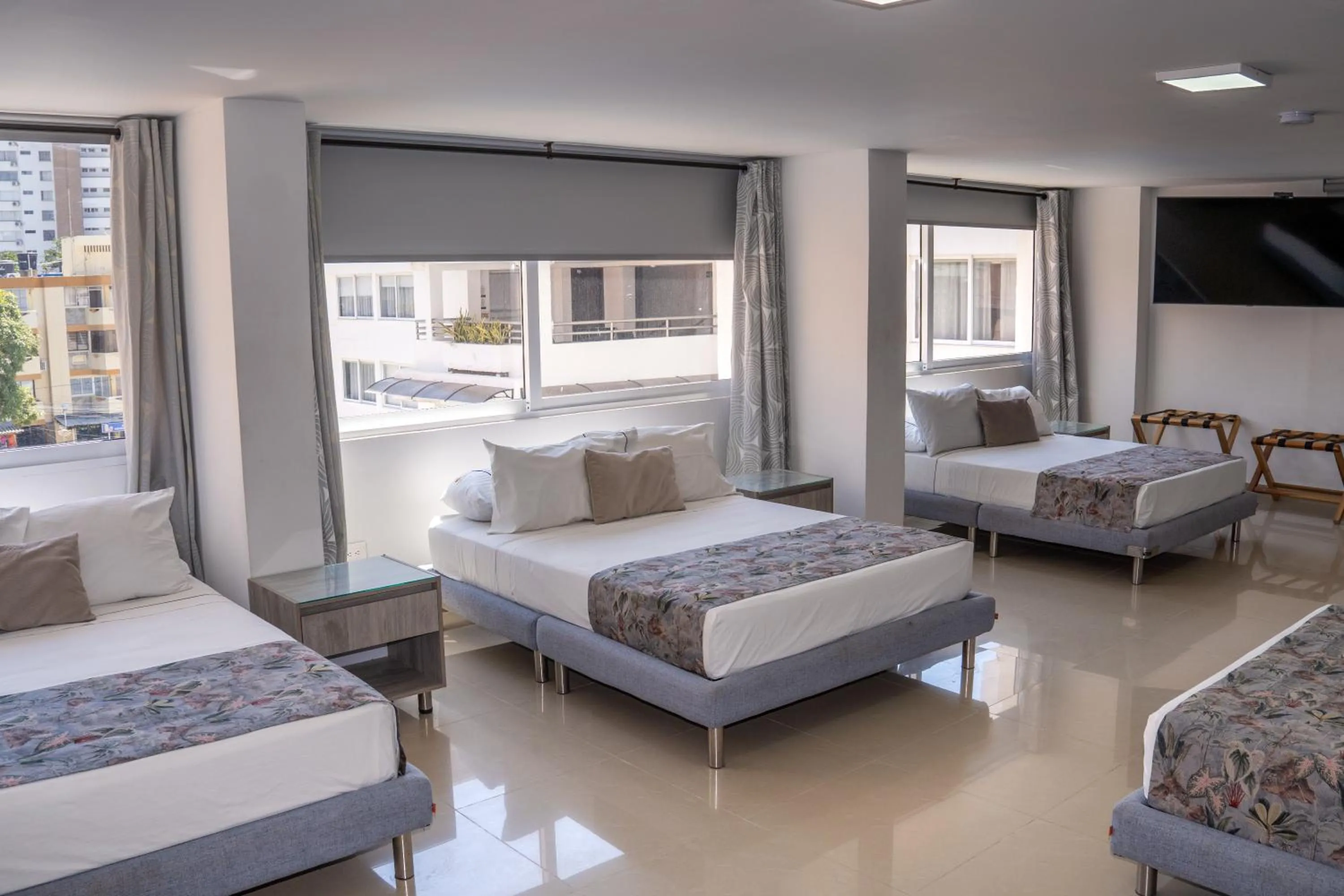 Bed in Hotel Arhuaco Rodadero