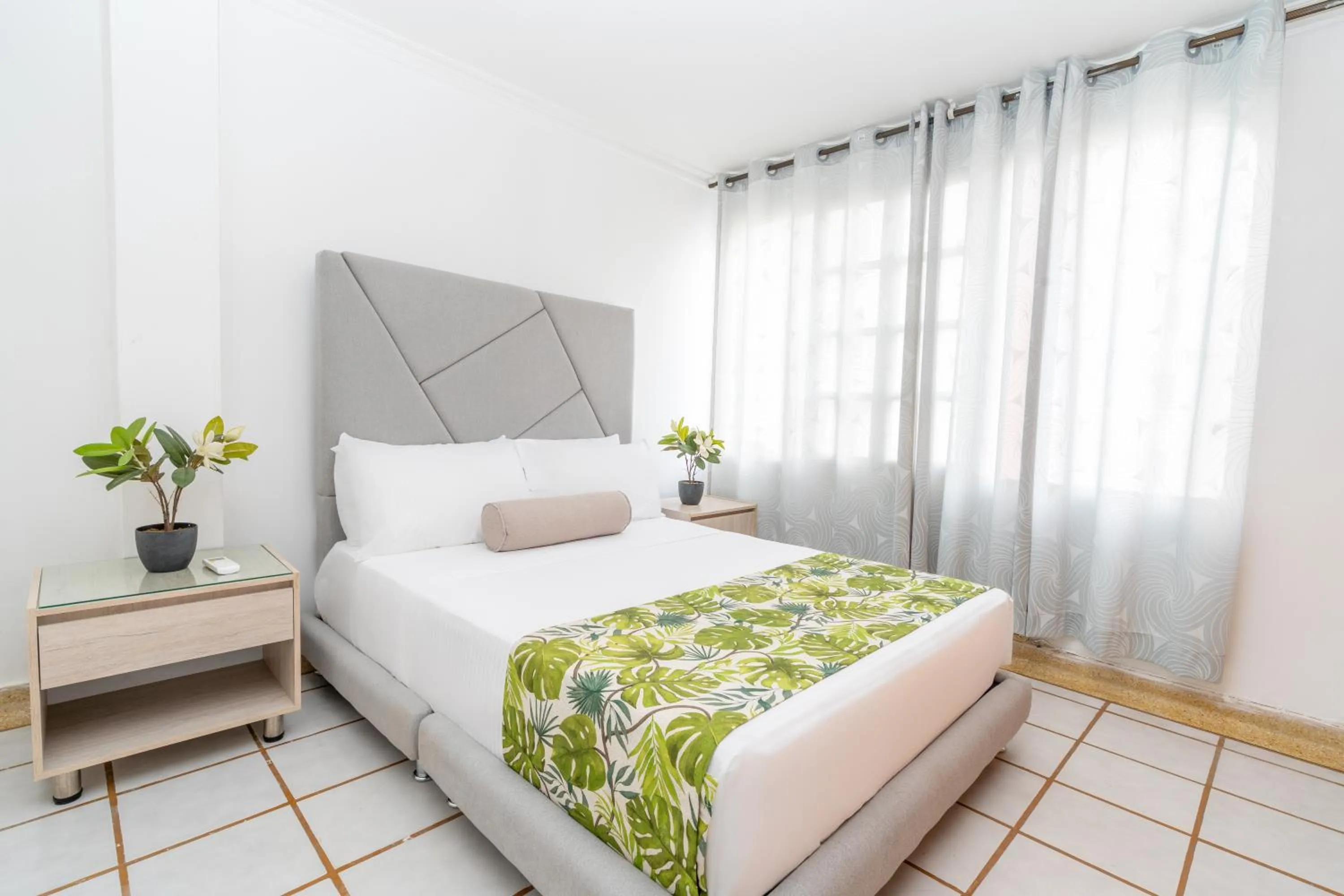 Bed in Hotel Arhuaco Rodadero