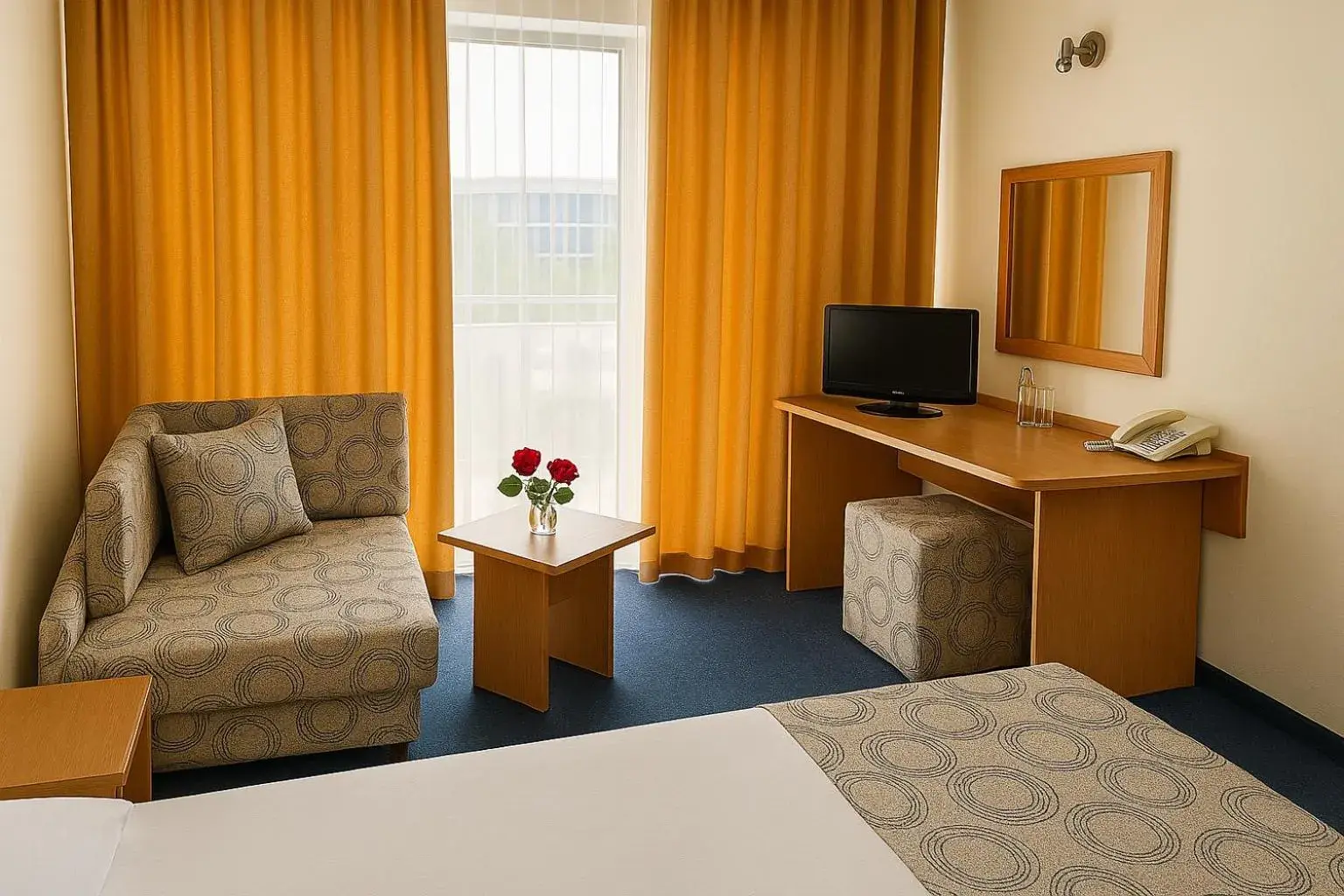 Property building, Bed in Hotel Perunika Property building, Bed in Hotel Perunika