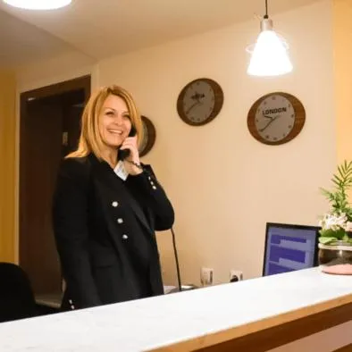 Lobby or reception in Hotel Perunika