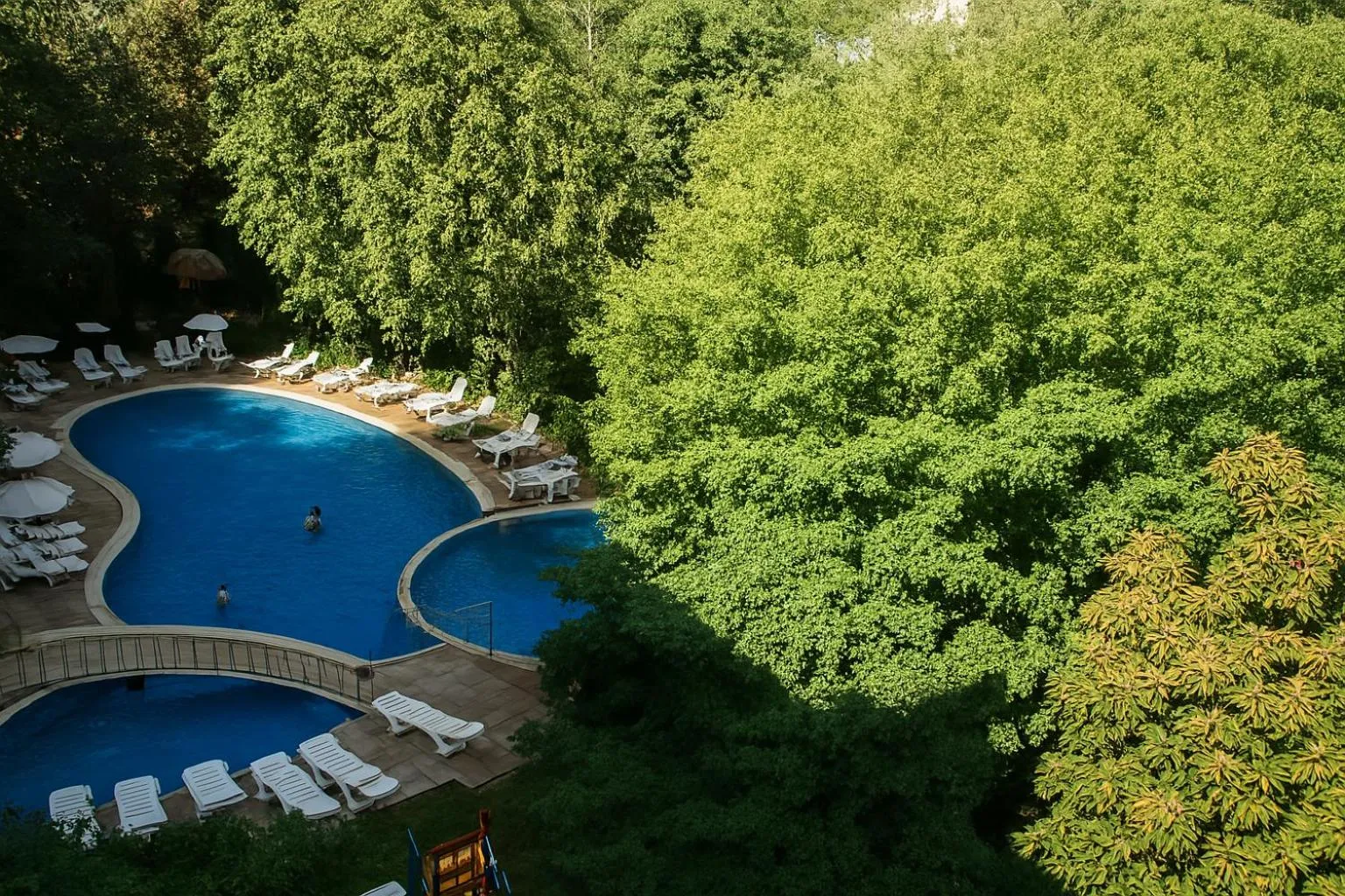 Swimming pool in Hotel Perunika
