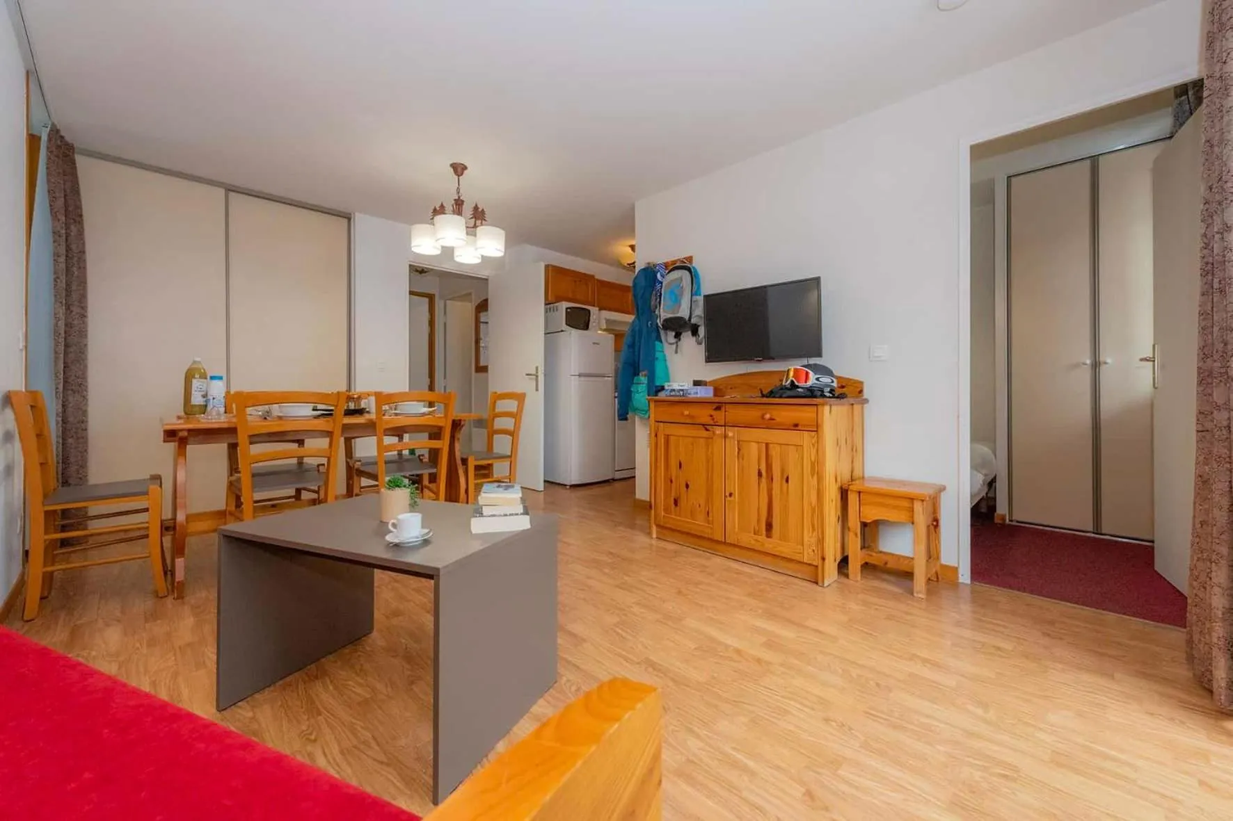 Living room in Résidence Goélia Le Blanchot