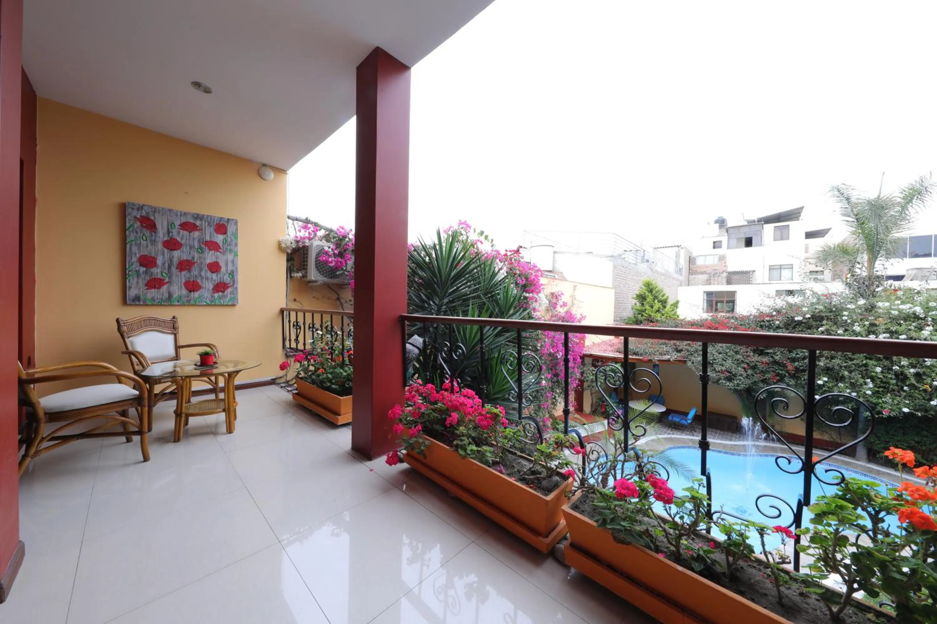 Balcony/Terrace in Peru Star Apart-Hotel