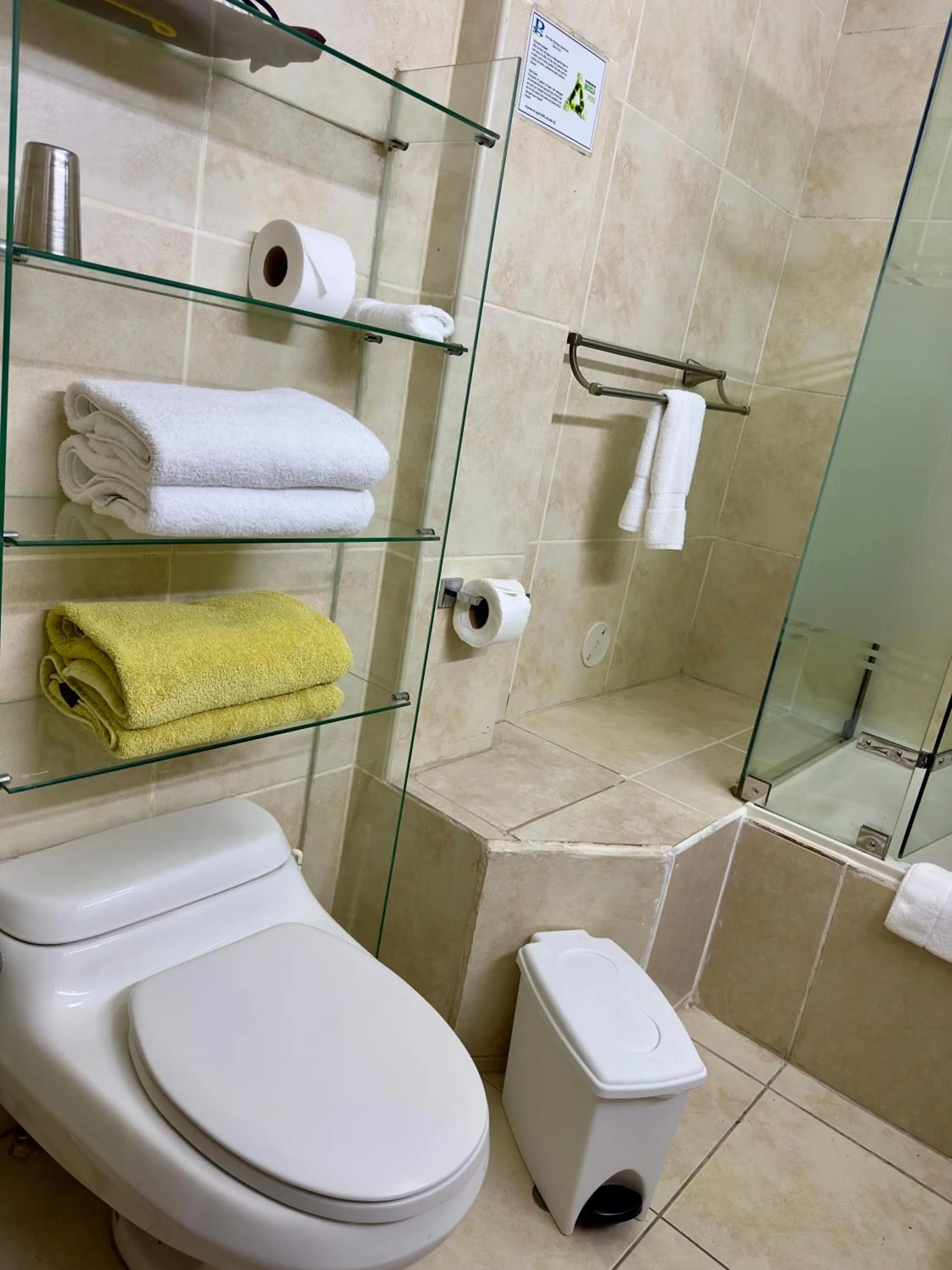 Bathroom in Peru Star Apart-Hotel