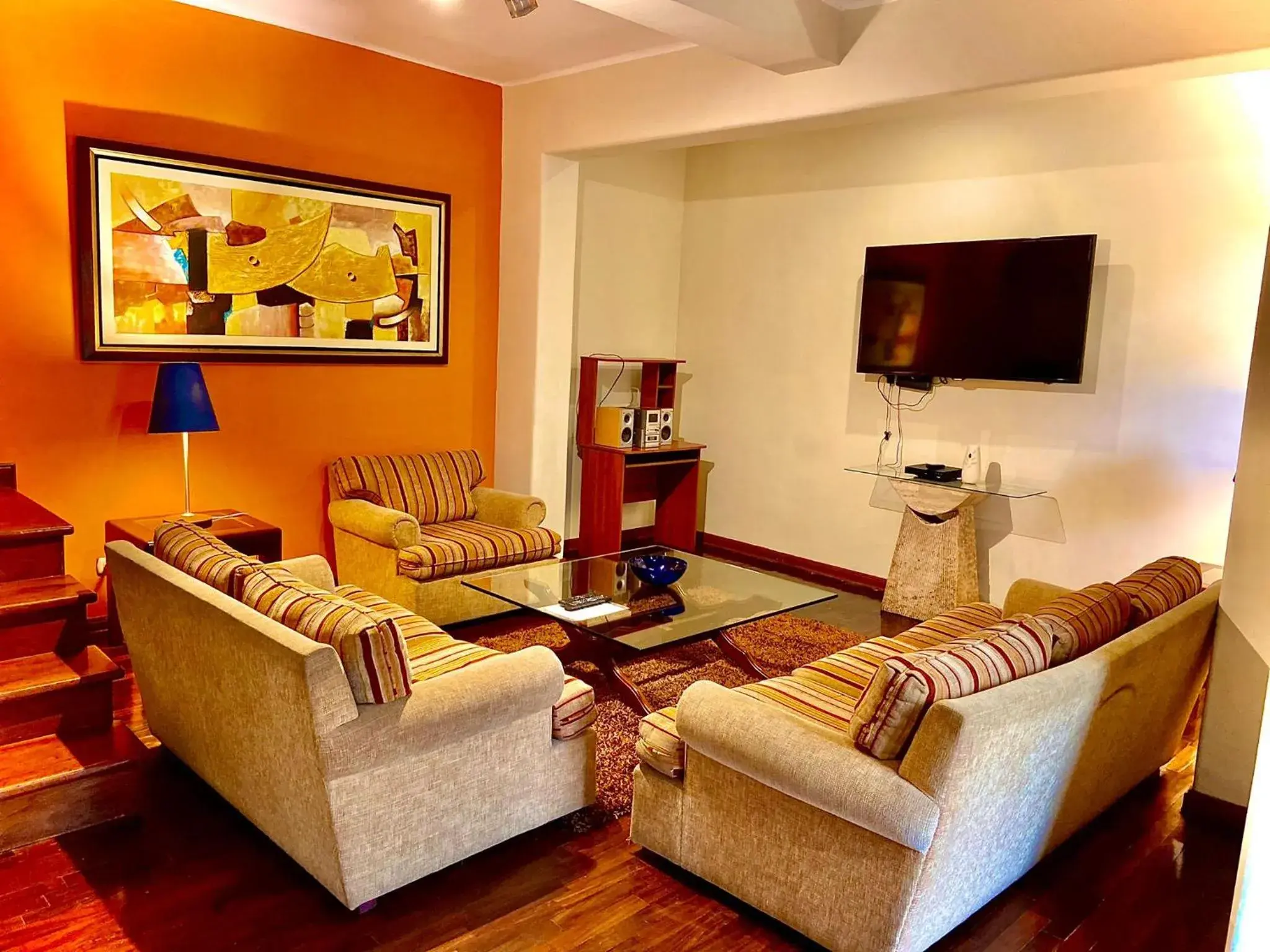 Living room in Peru Star Apart-Hotel Living room in Peru Star Apart-Hotel