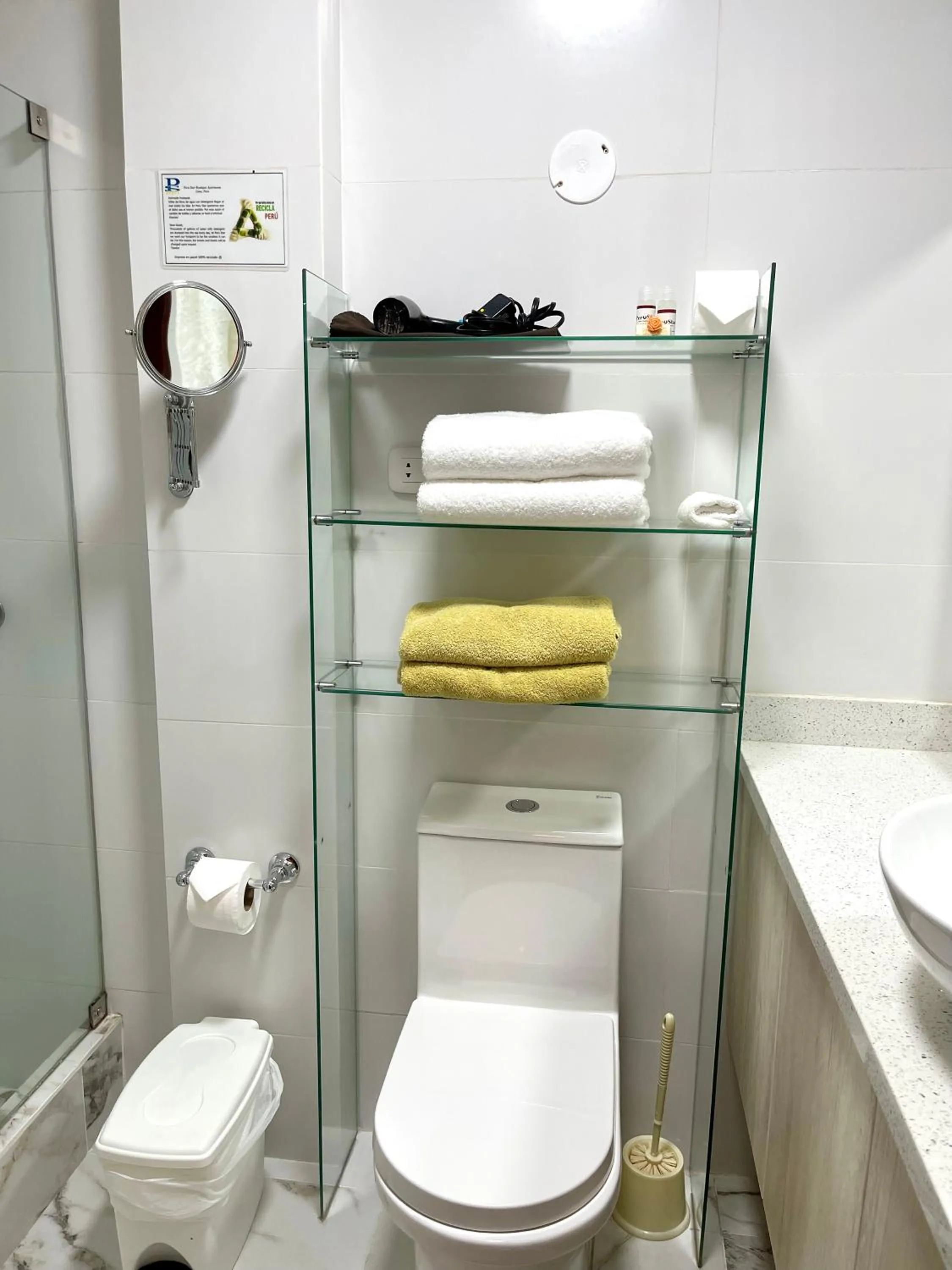 Bathroom in Peru Star Apart-Hotel