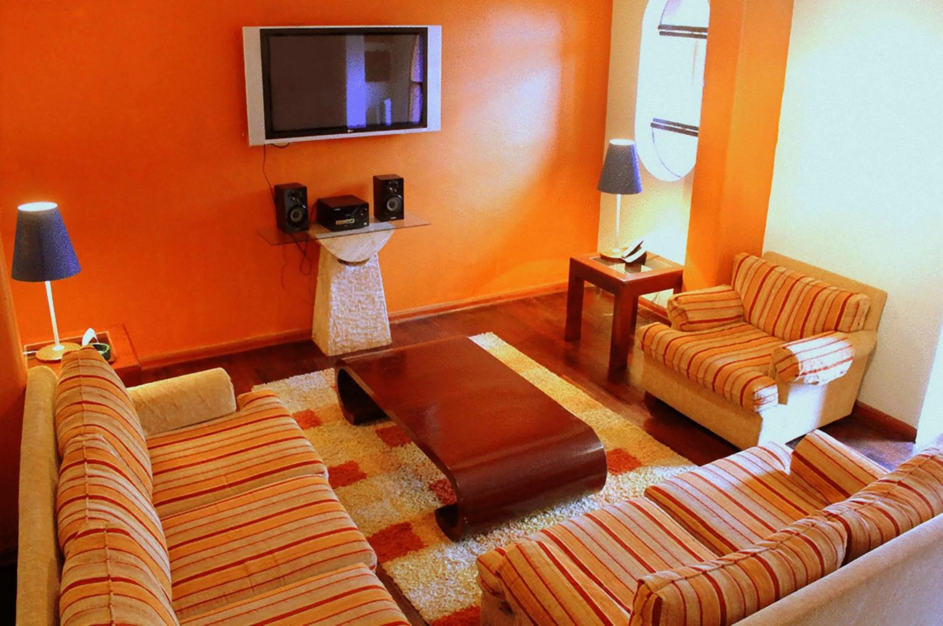 Living room, Bed in Peru Star Apart-Hotel