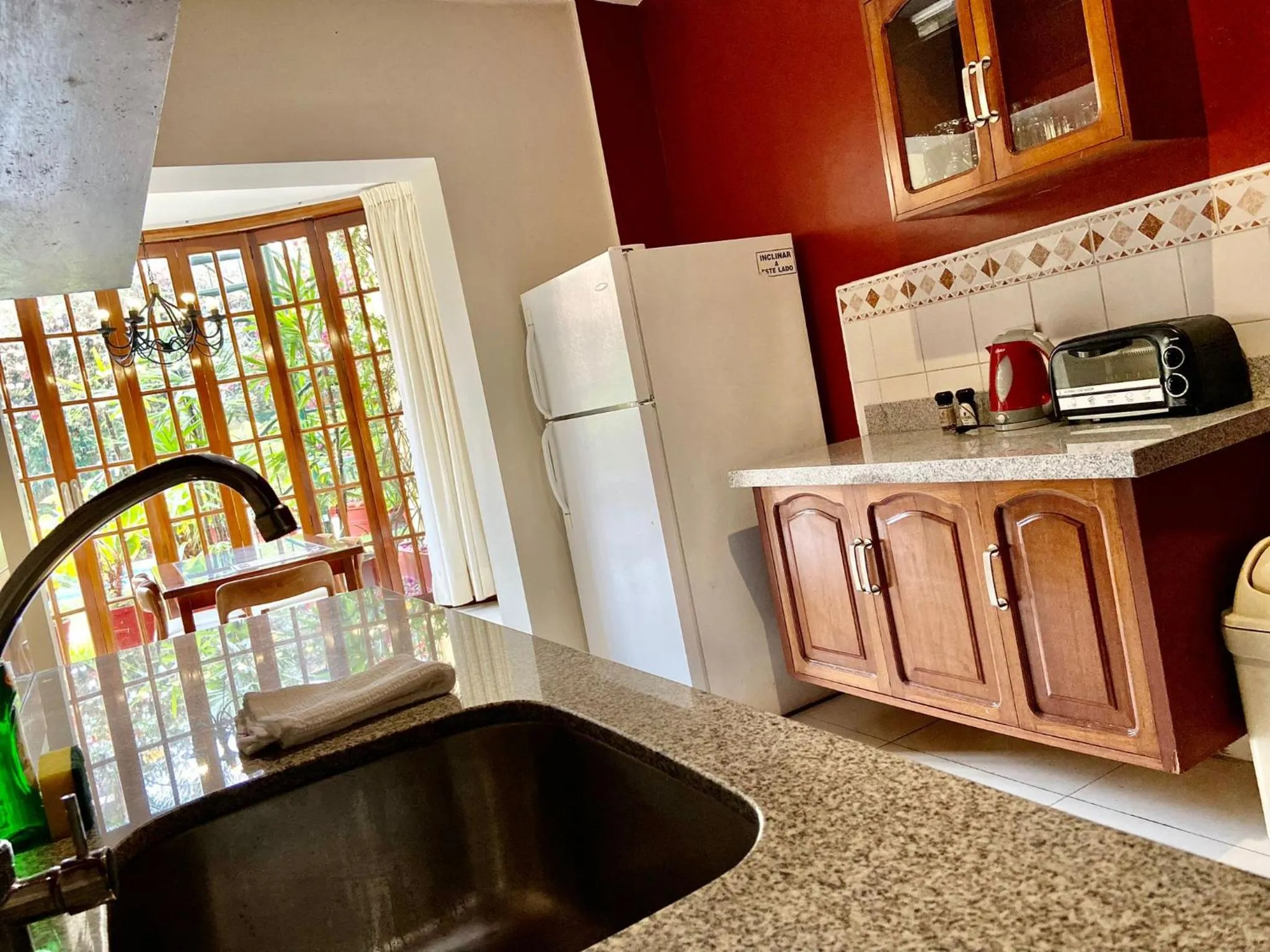 Kitchen or kitchenette in Peru Star Apart-Hotel