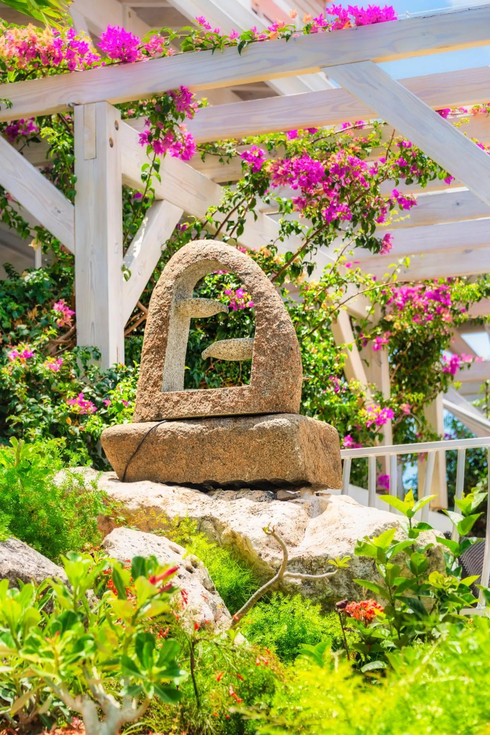 Garden in Grand Case Beach Club