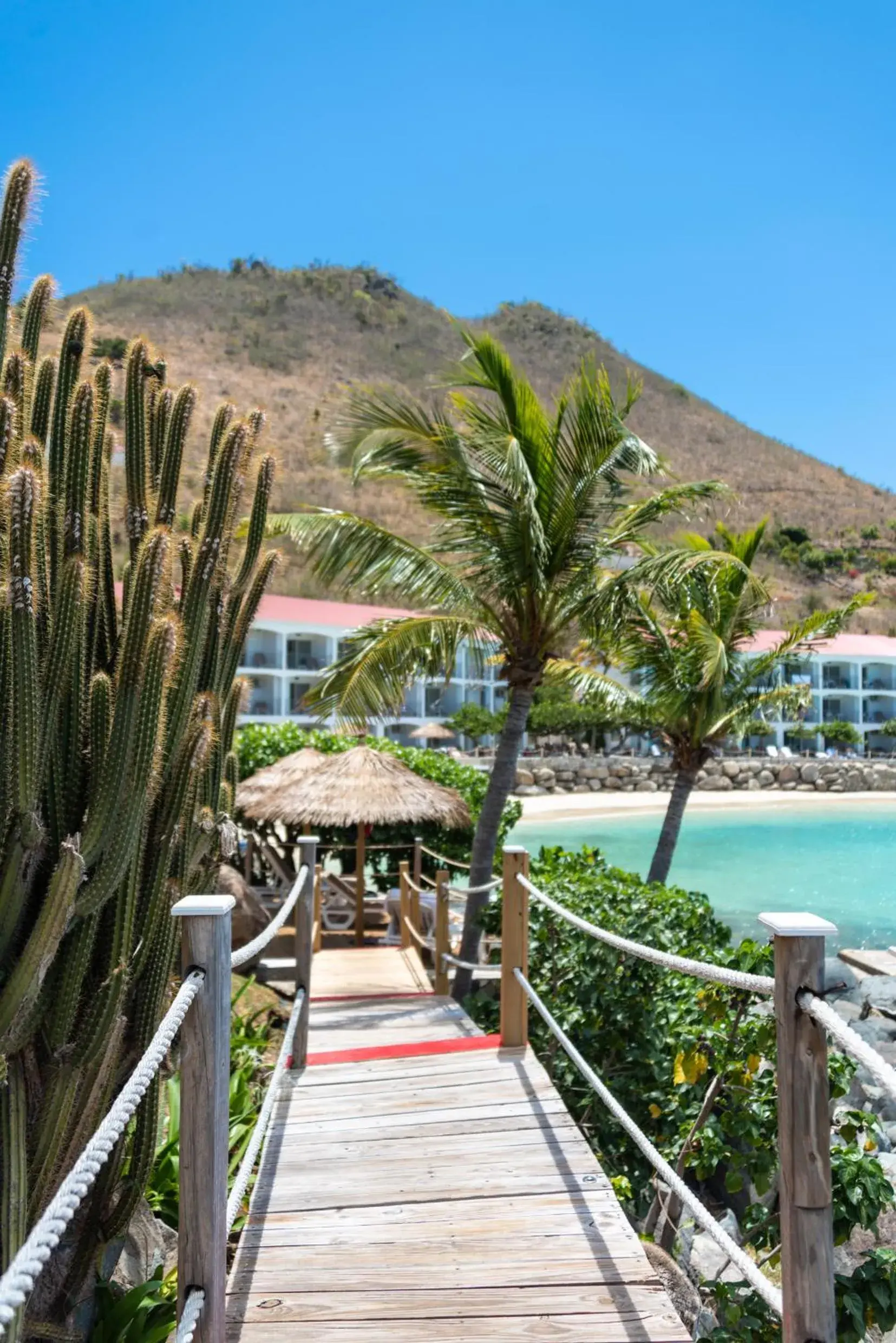 Property building in Grand Case Beach Club Property building in Grand Case Beach Club