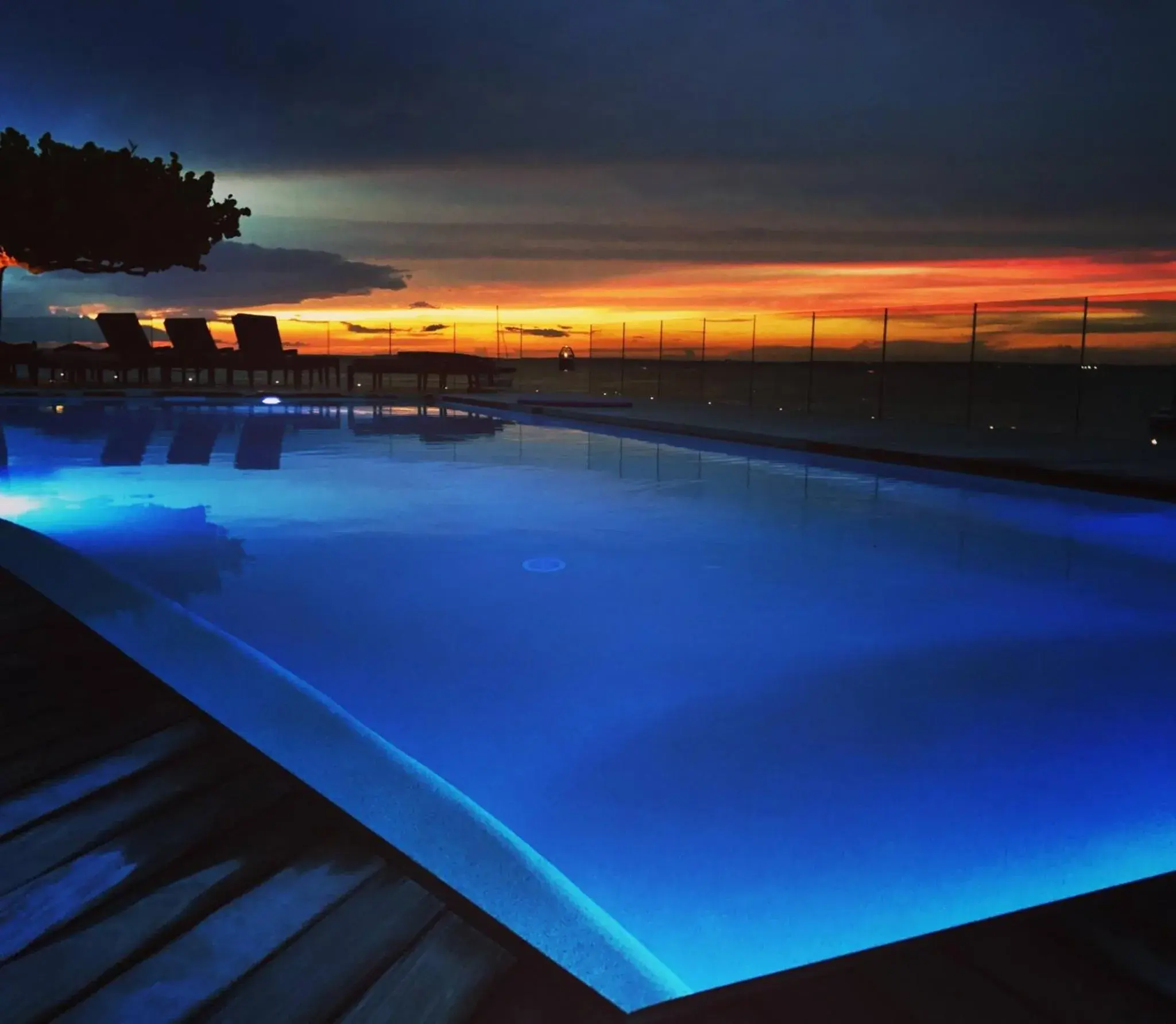 Swimming pool in Grand Case Beach Club Swimming pool in Grand Case Beach Club