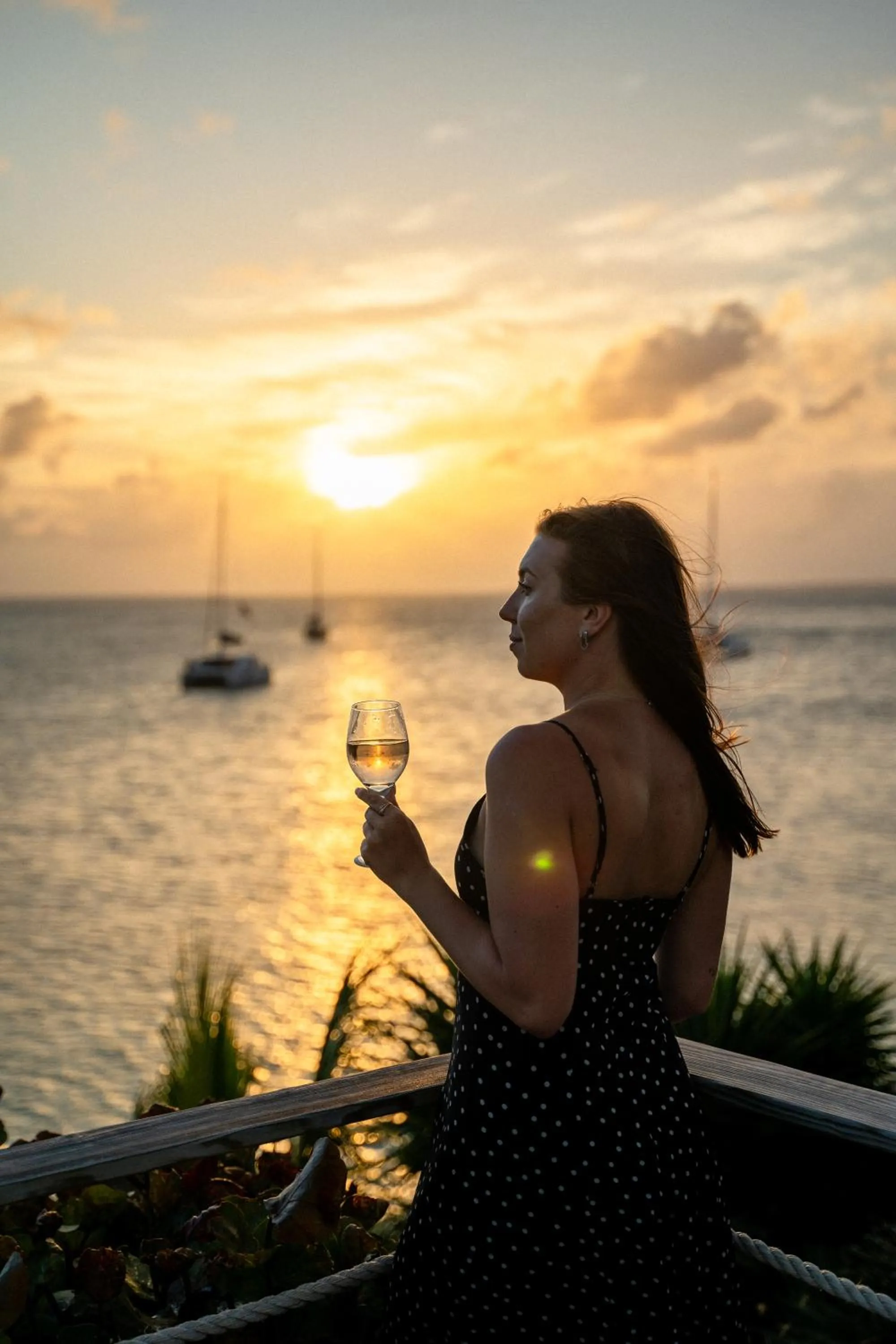 People in Grand Case Beach Club