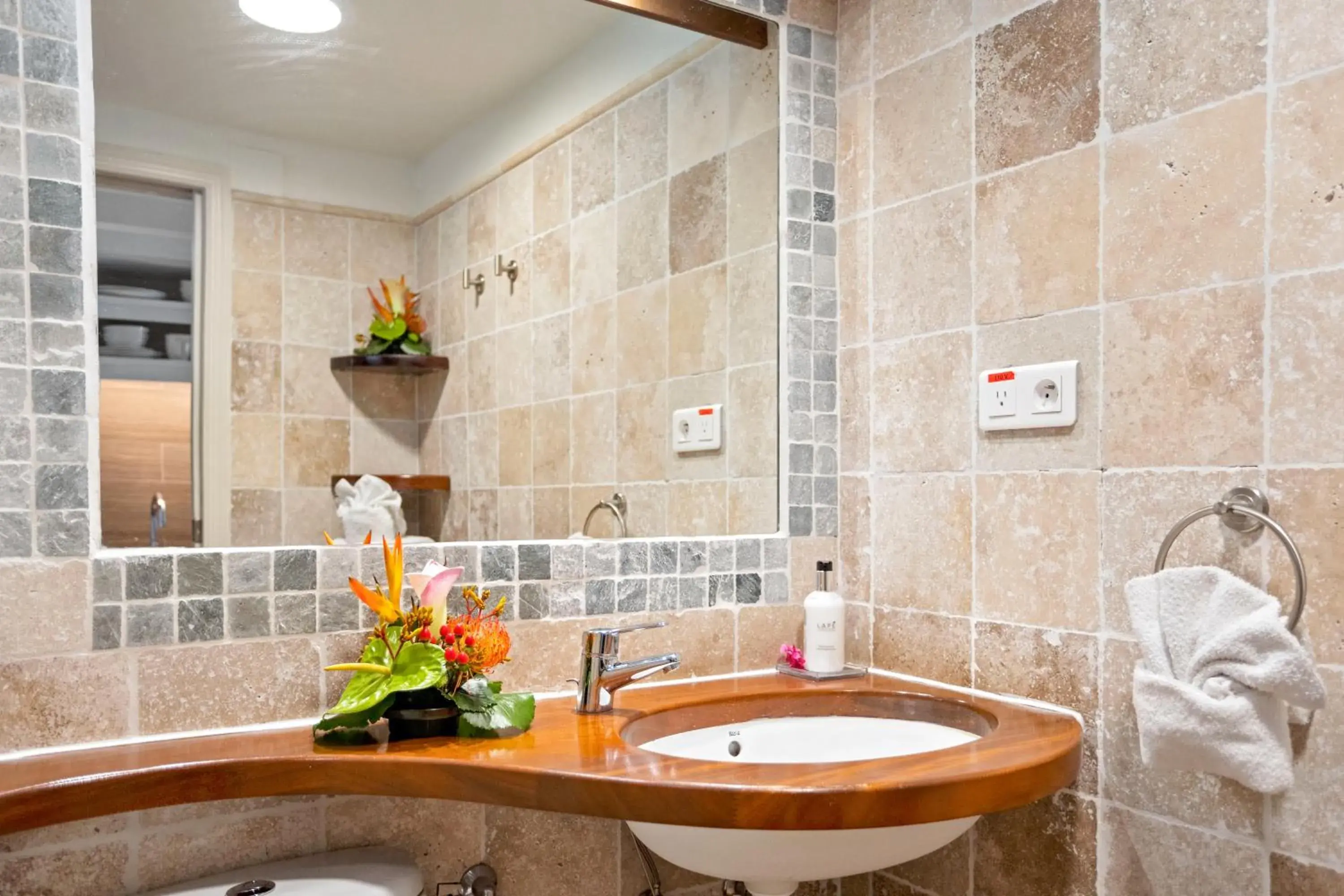 Bathroom in Grand Case Beach Club Bathroom in Grand Case Beach Club