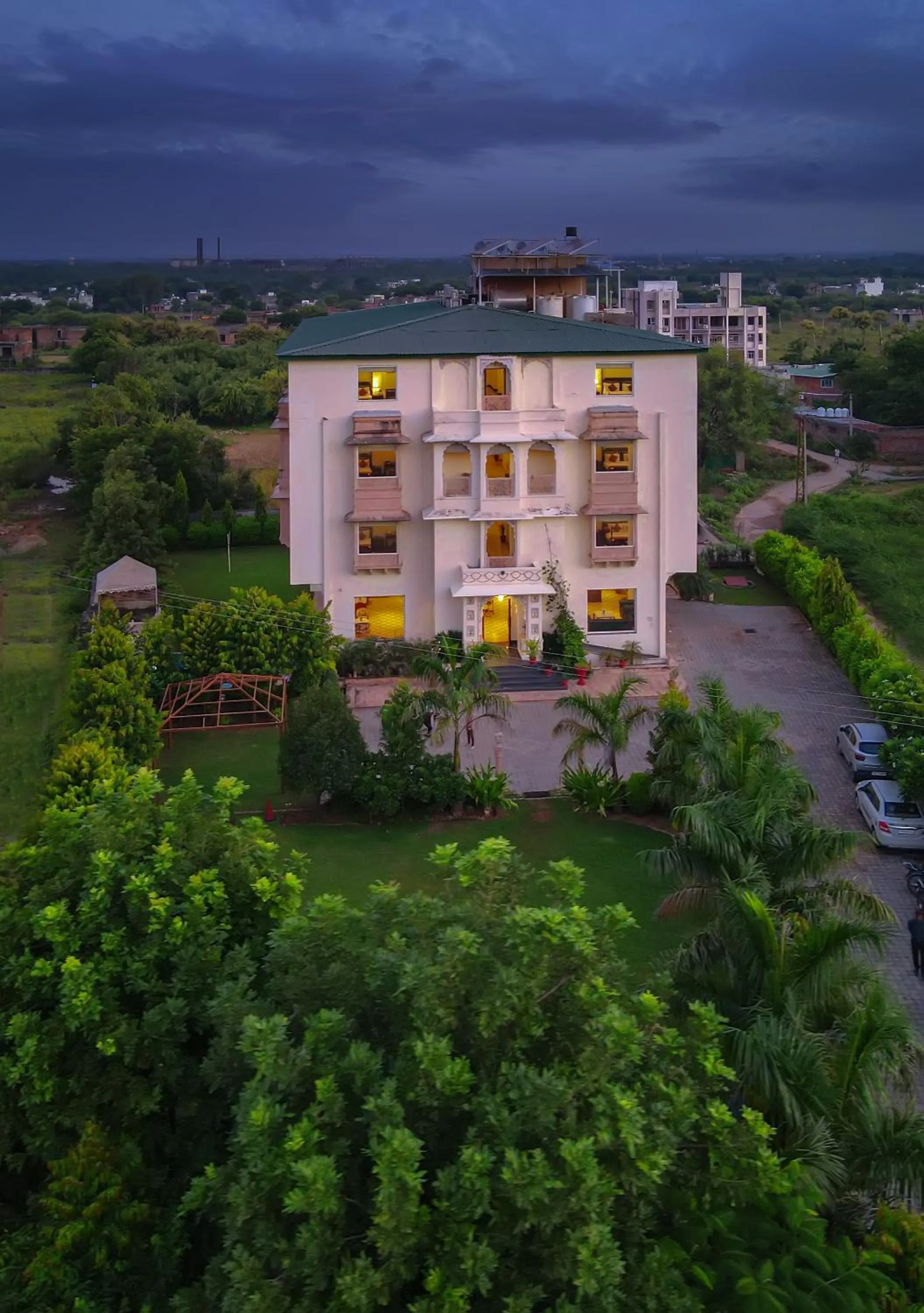 Property building in WelcomHeritage Mount Valley Resort Ranthambore