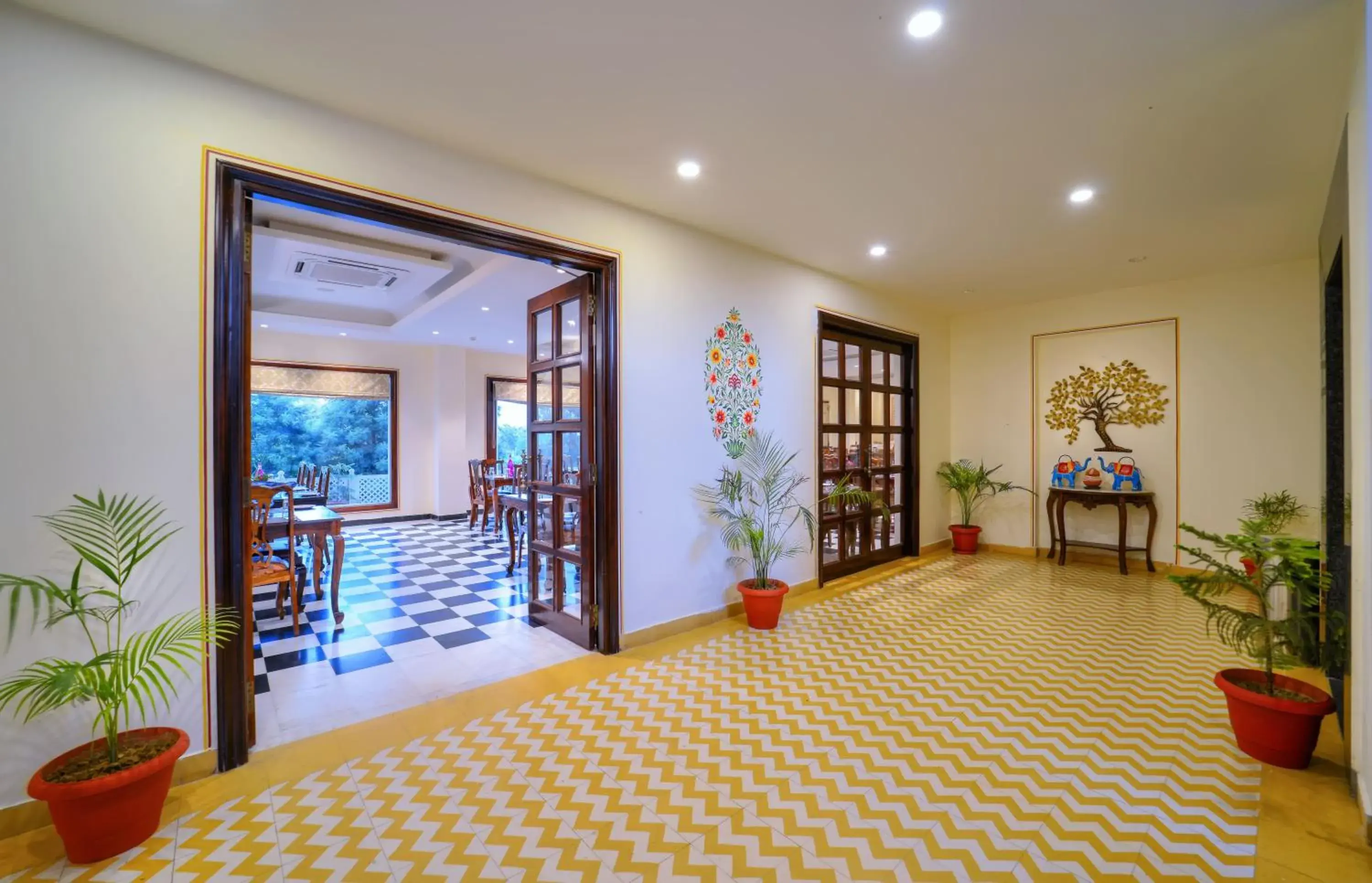 Restaurant/places to eat in WelcomHeritage Mount Valley Resort Ranthambore Restaurant/places to eat in WelcomHeritage Mount Valley Resort Ranthambore