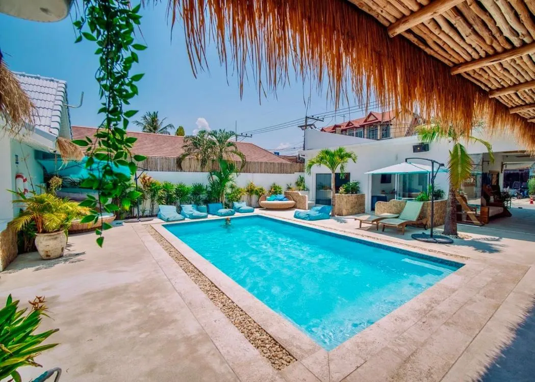 Patio in So KohKoon Beach Resort