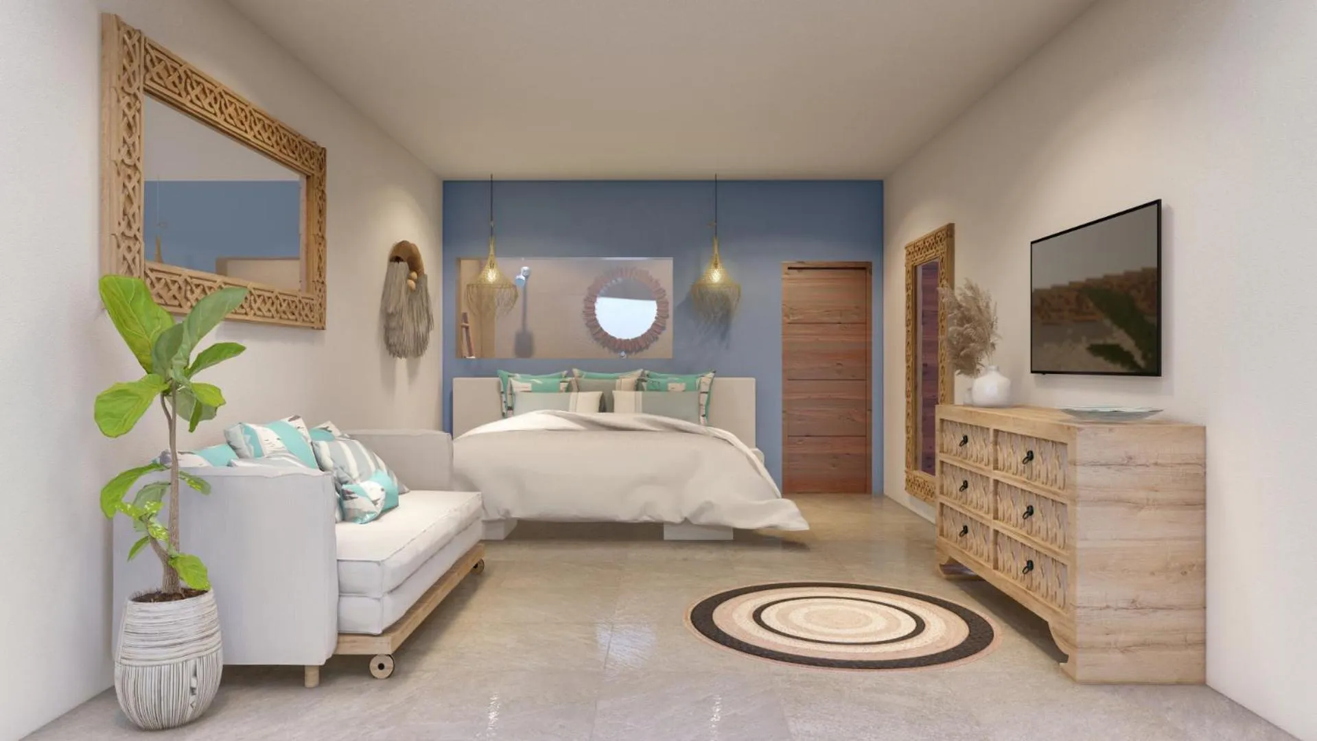 Photo of the whole room, Bed in So KohKoon Beach Resort