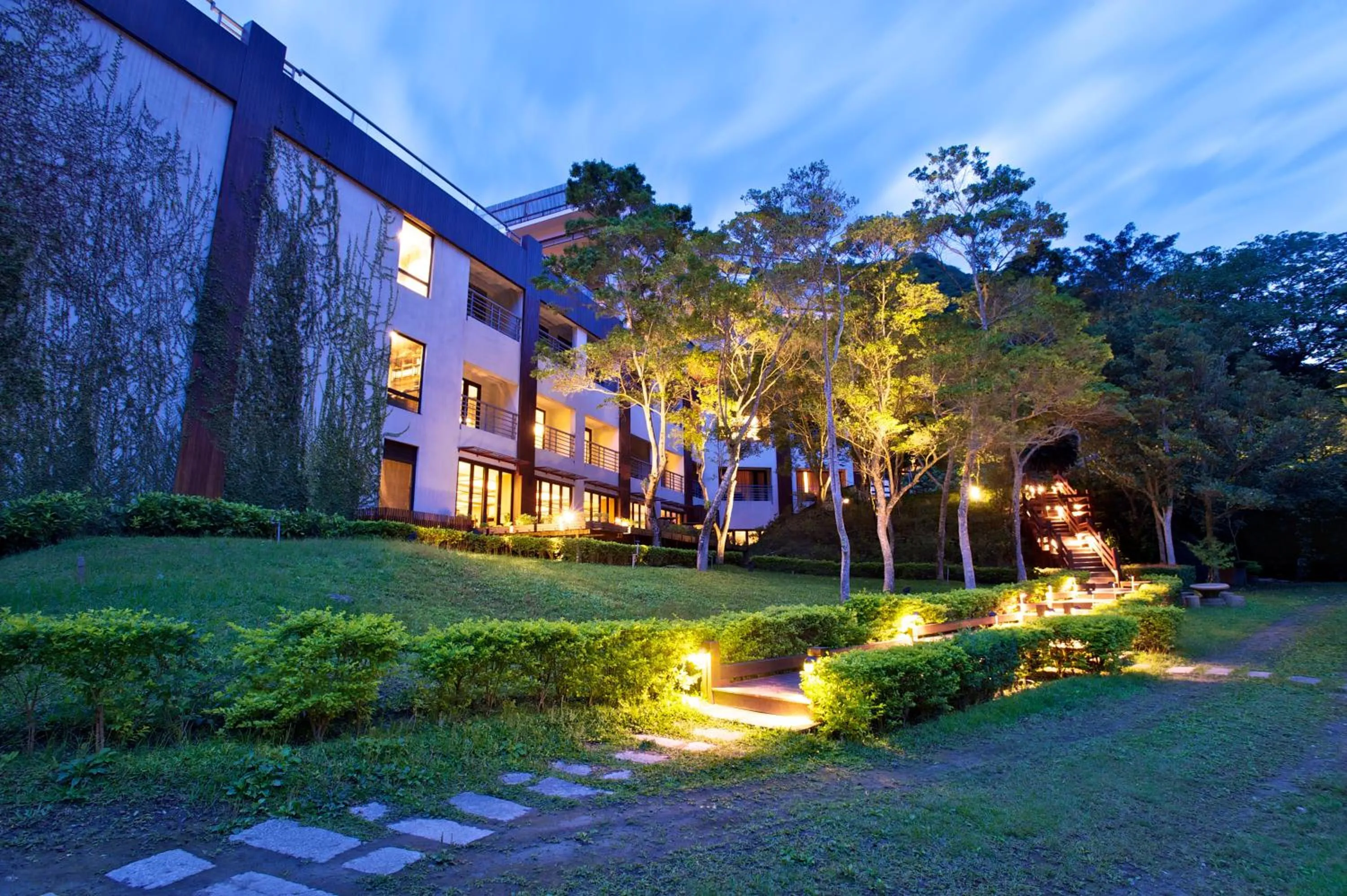 Facade/entrance in Silks Place Taroko Hotel