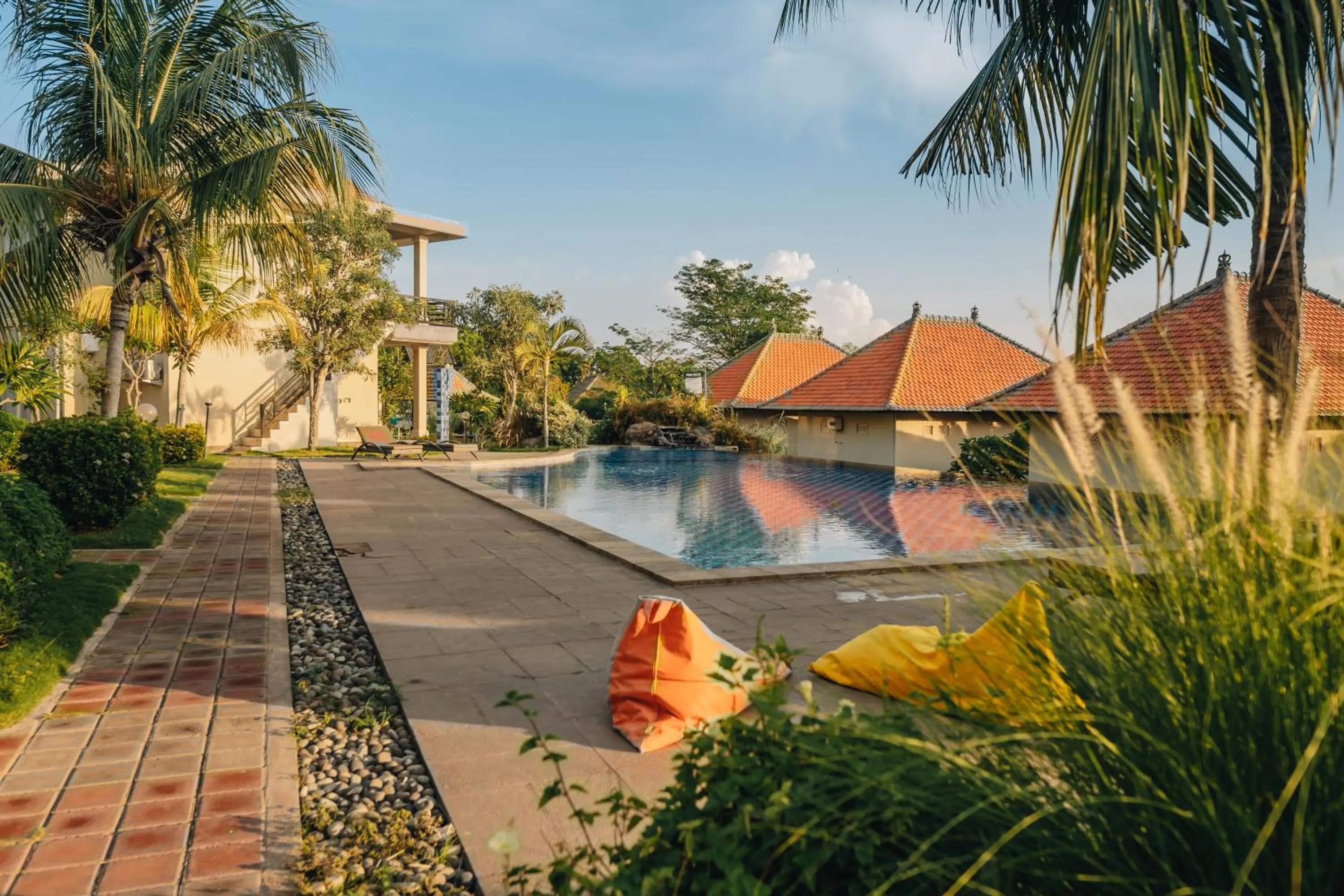 Property building in Ocean View Tulamben Dive & Resort