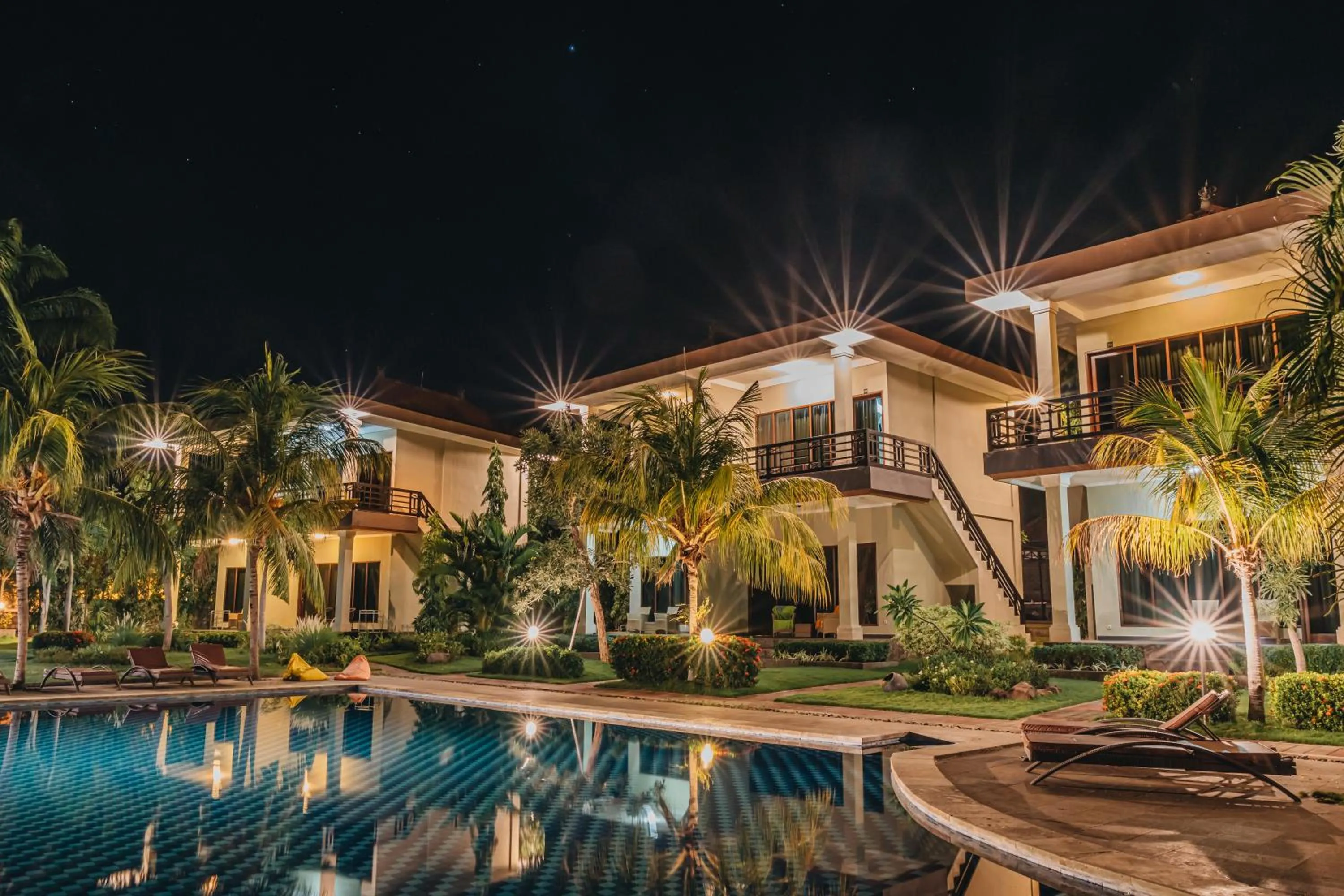 Property building in Ocean View Tulamben Dive & Resort