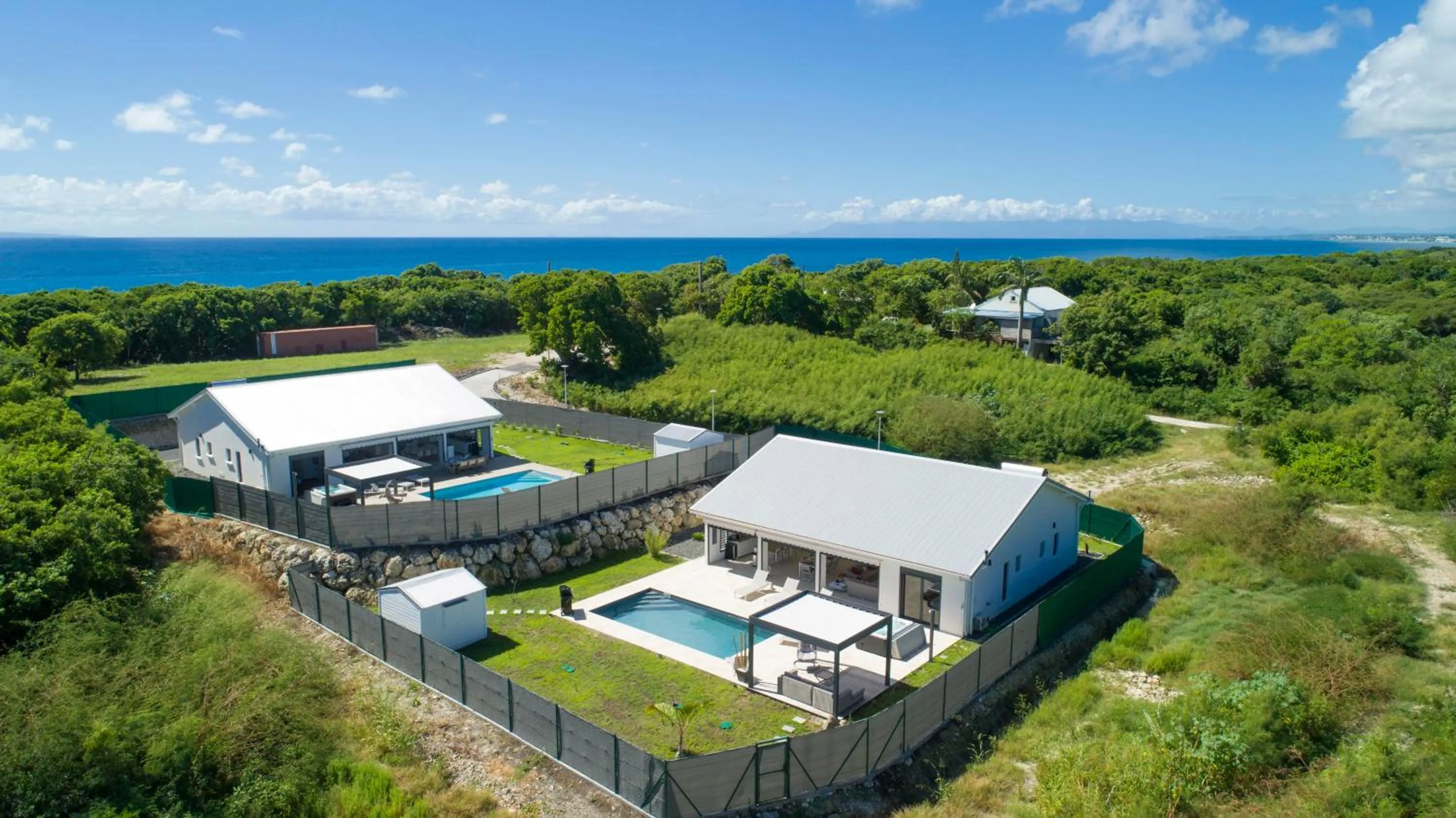 Bird's eye view in Villa Mojito