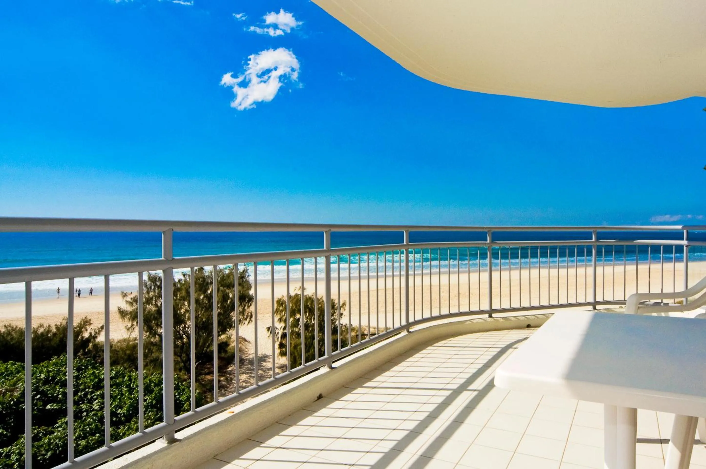 Bird's eye view in Oceanside Resort - Absolute Beachfront Apartments