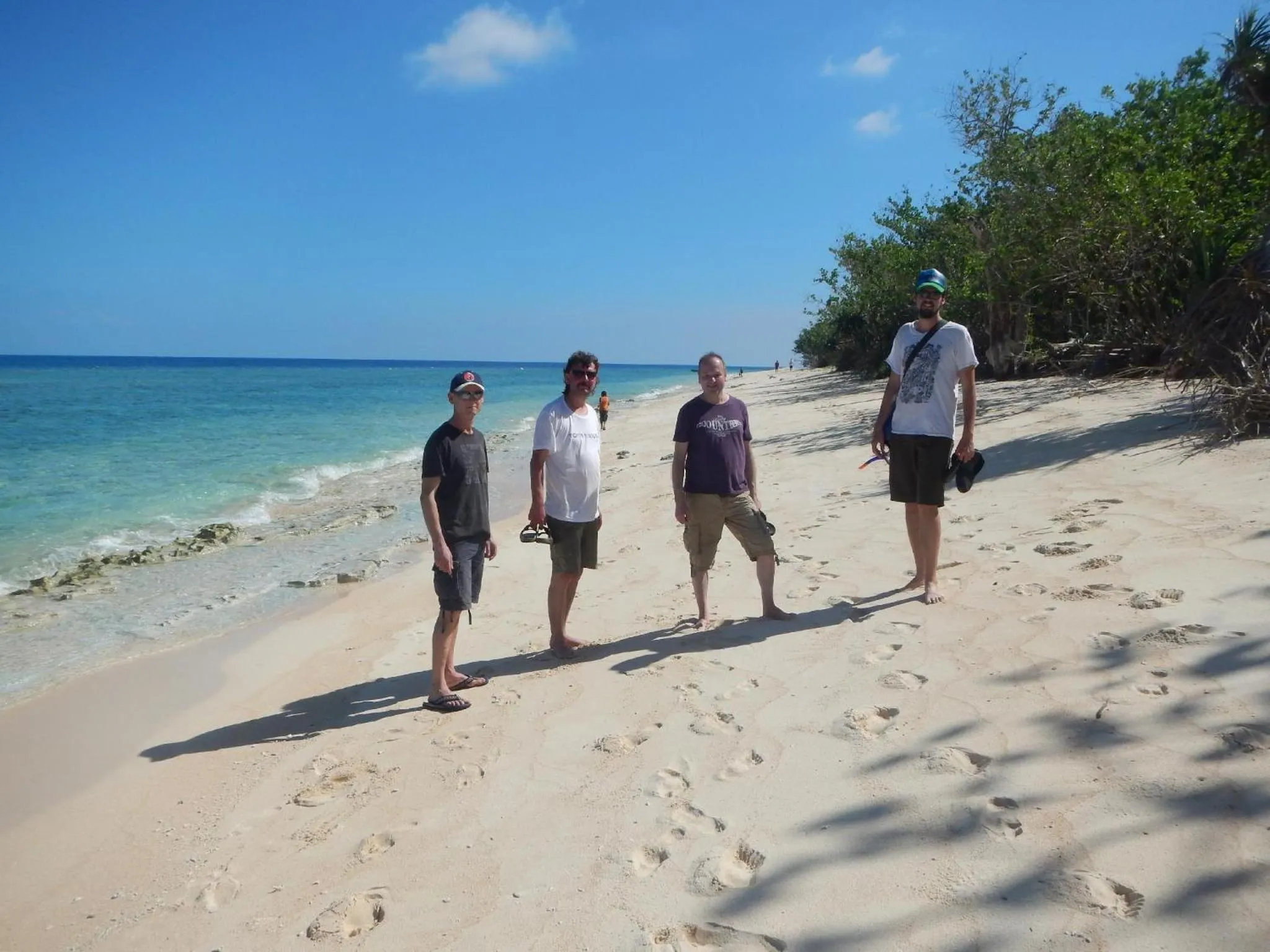 Beach in Sablayan Gustav's Place Silver Beach Dive Resort