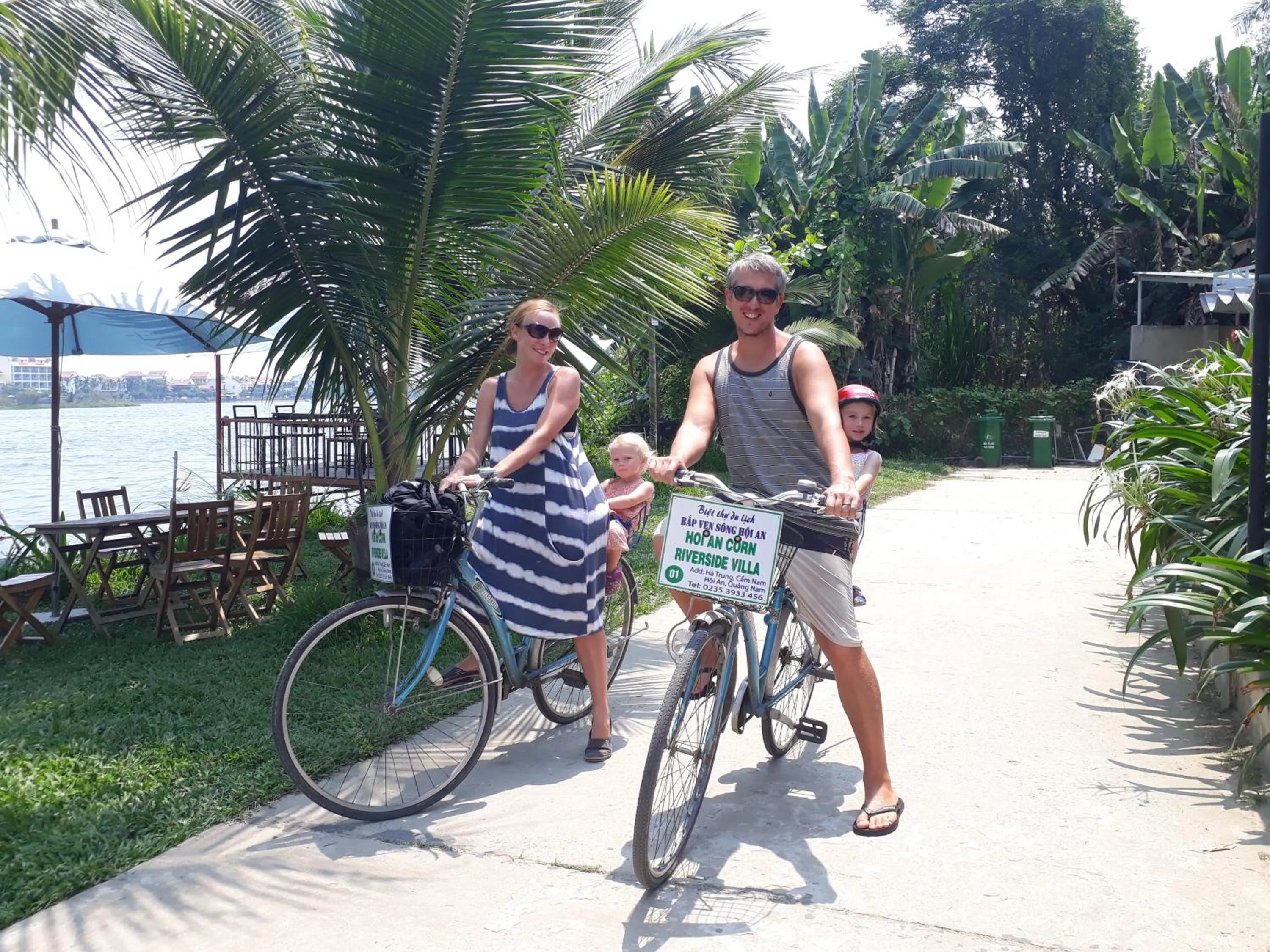 People in Hoi An Corn Riverside Villa