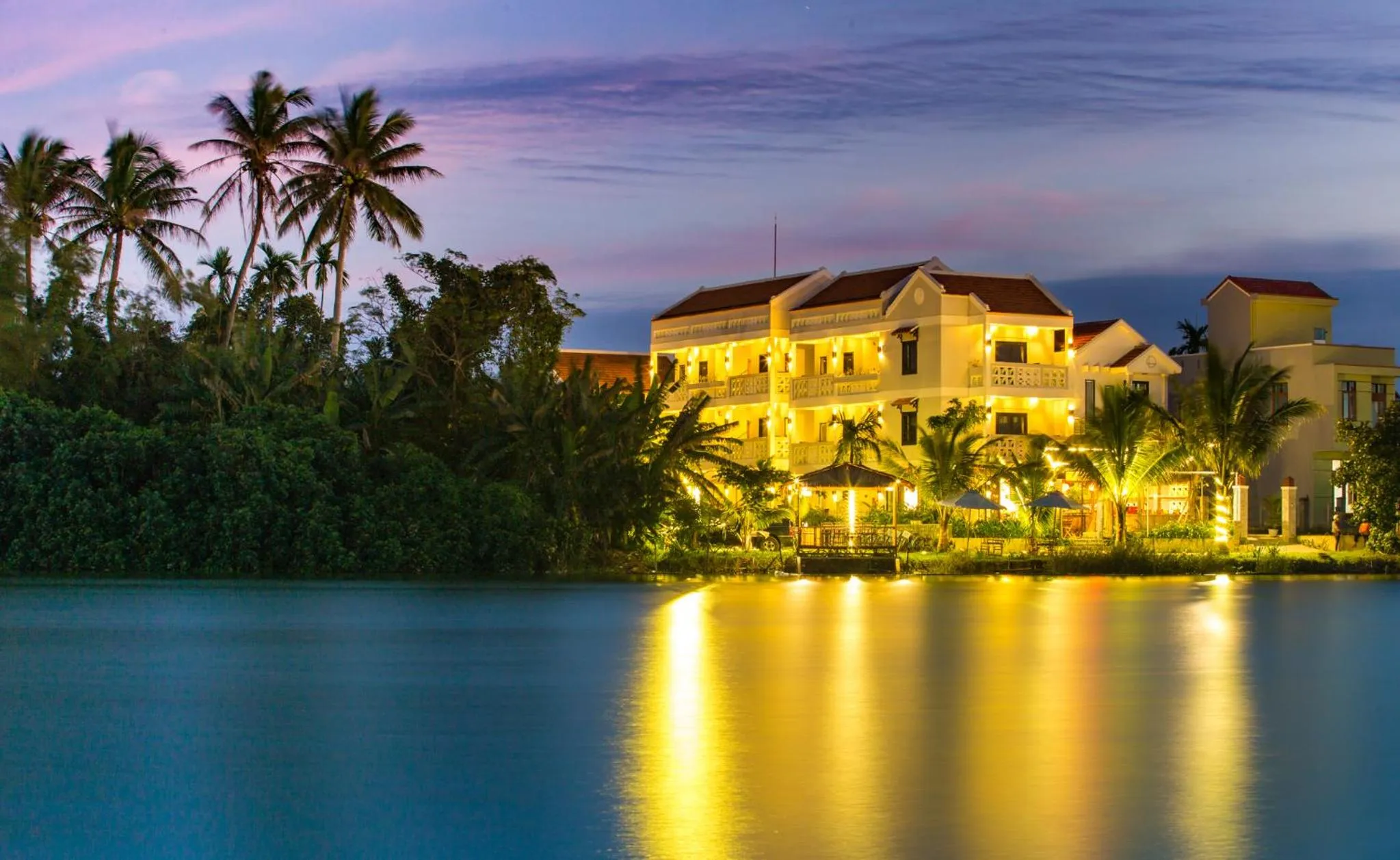 Facade/entrance in Hoi An Corn Riverside Villa