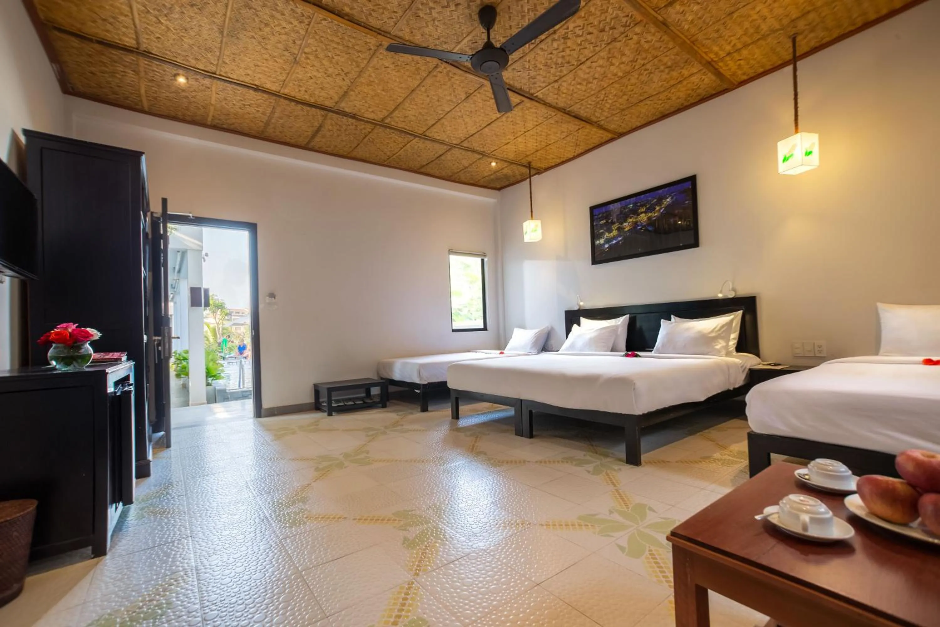 Bedroom, Bed in Hoi An Corn Riverside Villa