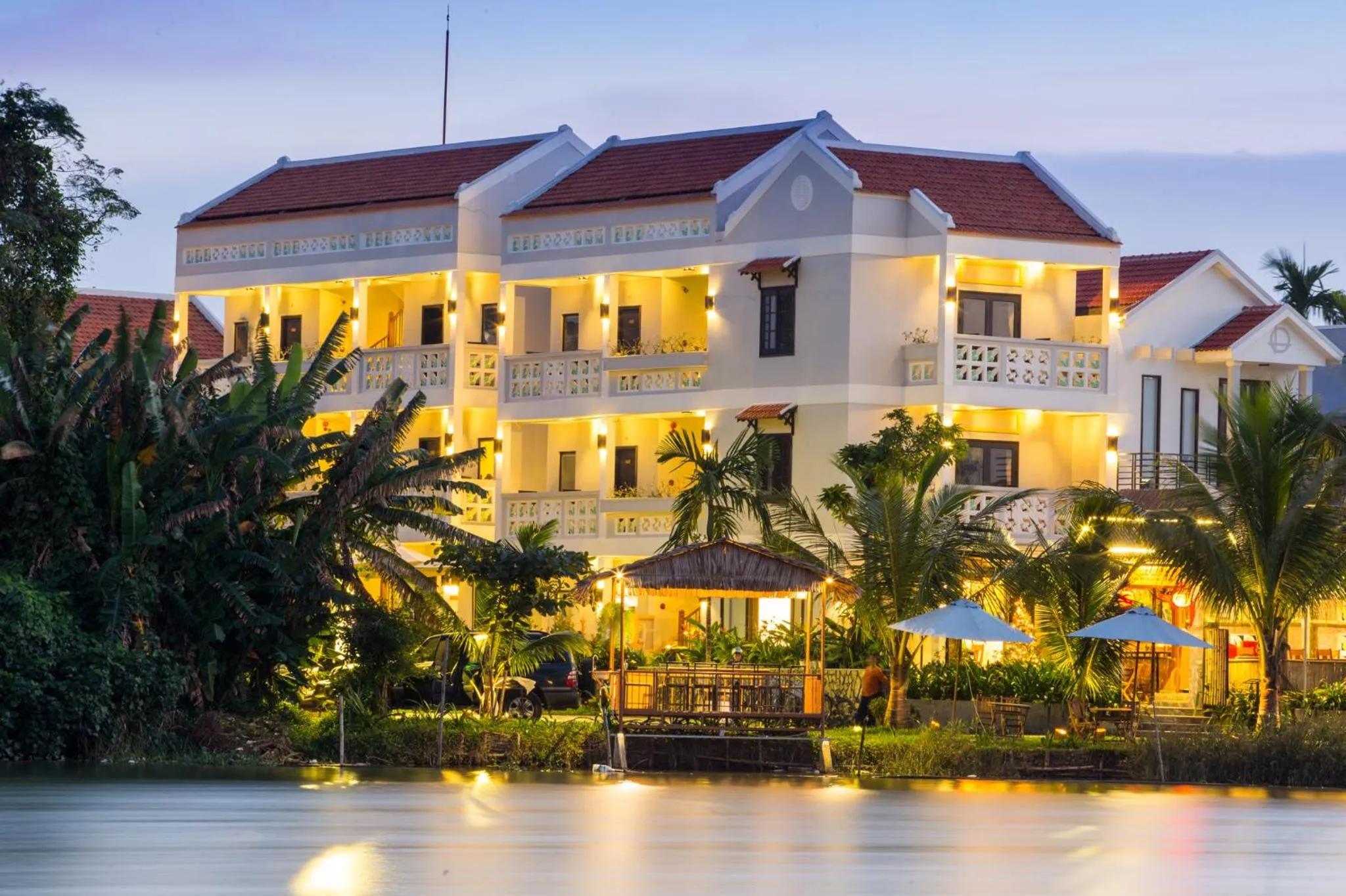 Facade/entrance in Hoi An Corn Riverside Villa