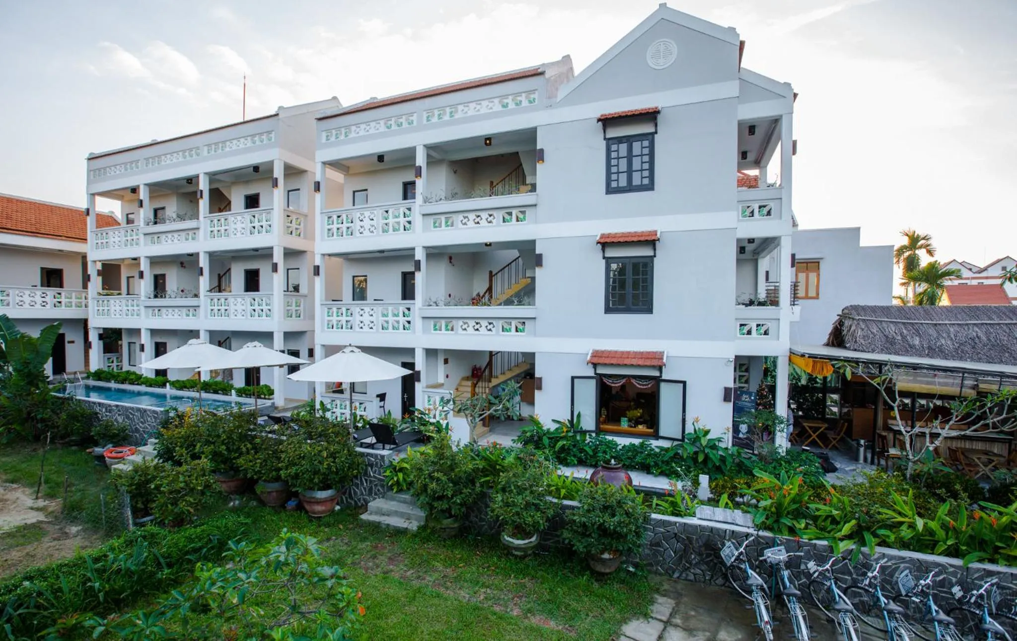 Facade/entrance in Hoi An Corn Riverside Villa