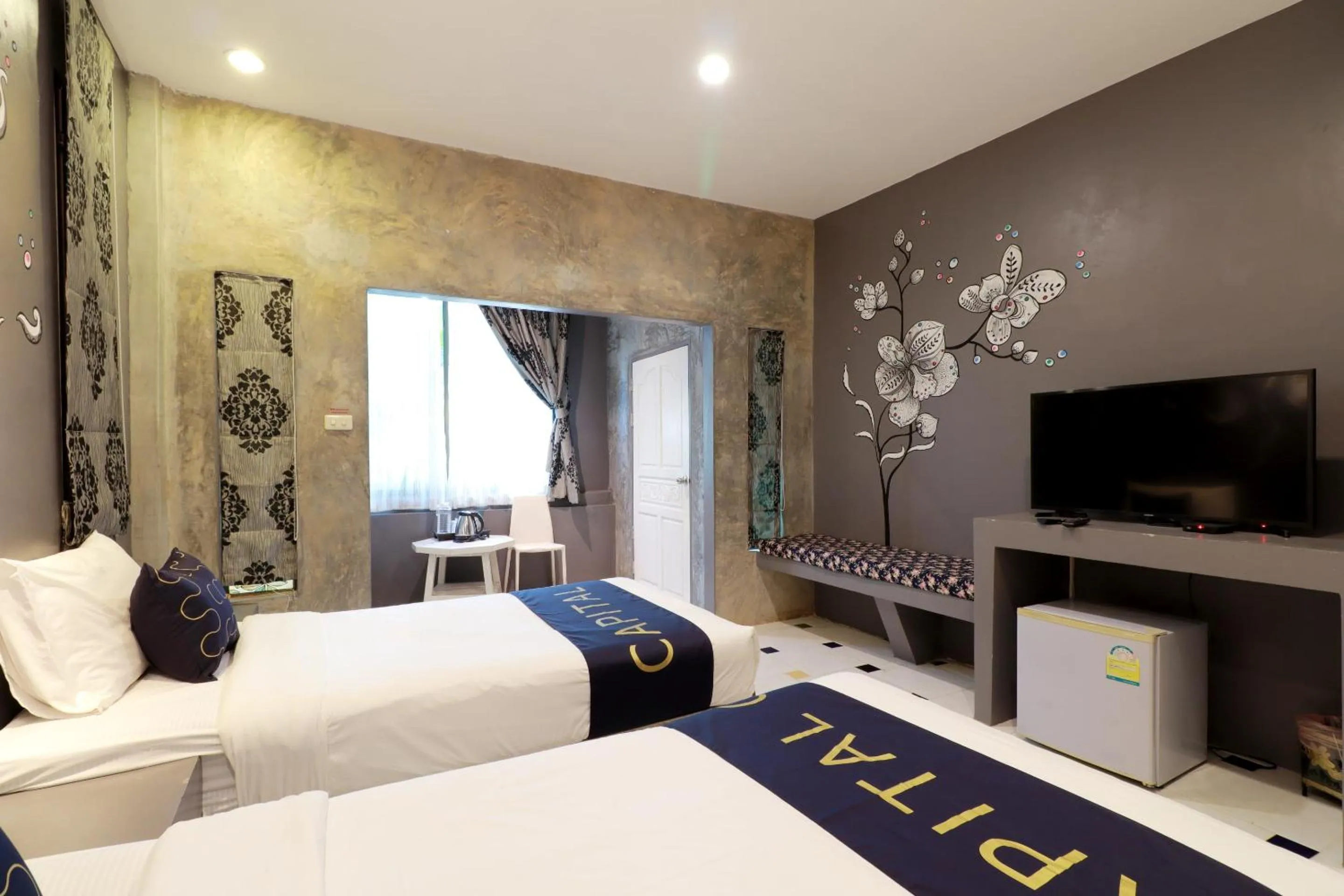 Bedroom, Bed in Capital O 464 At Nata Chiangmai Chic Jungle