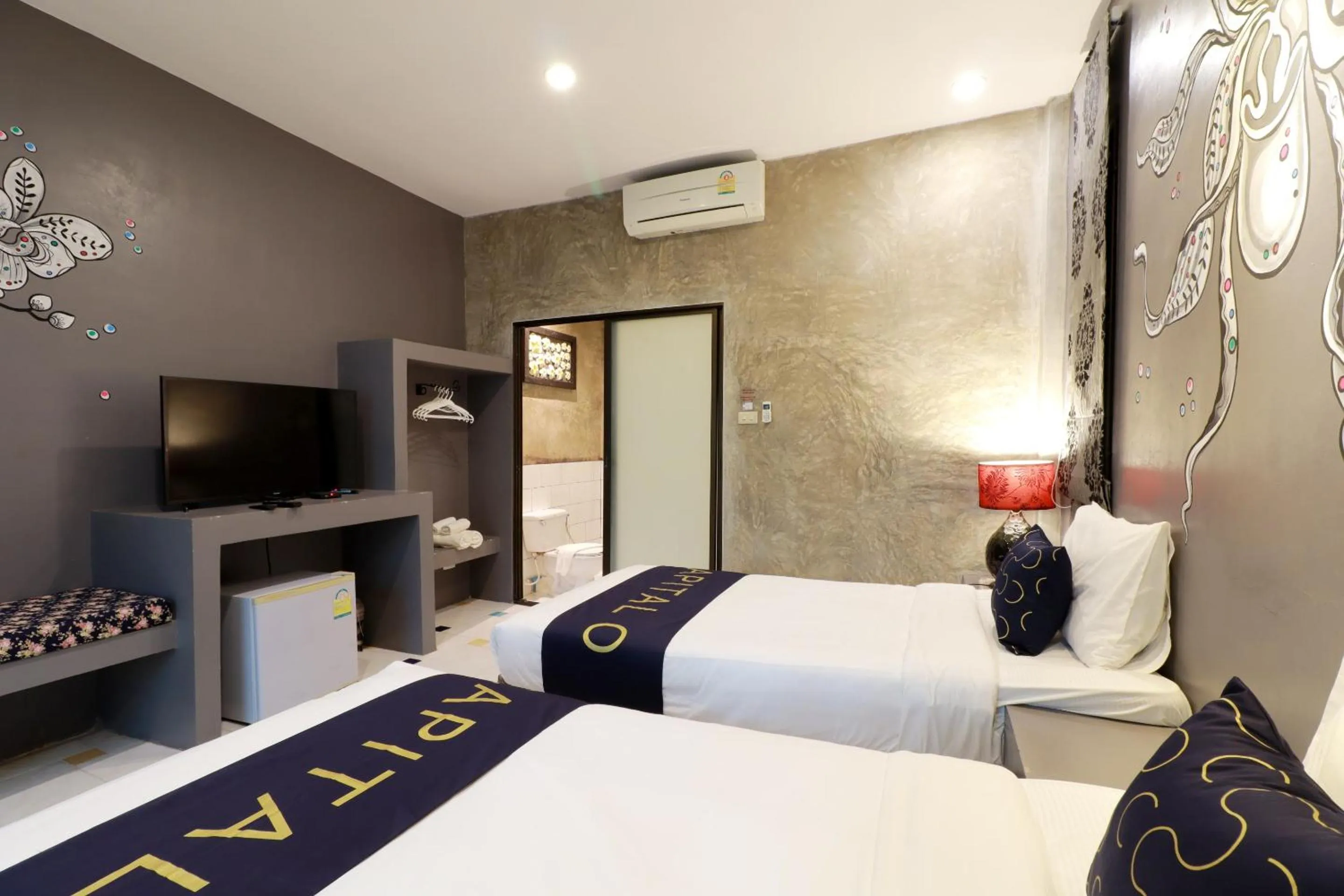 Bedroom, Bed in Capital O 464 At Nata Chiangmai Chic Jungle