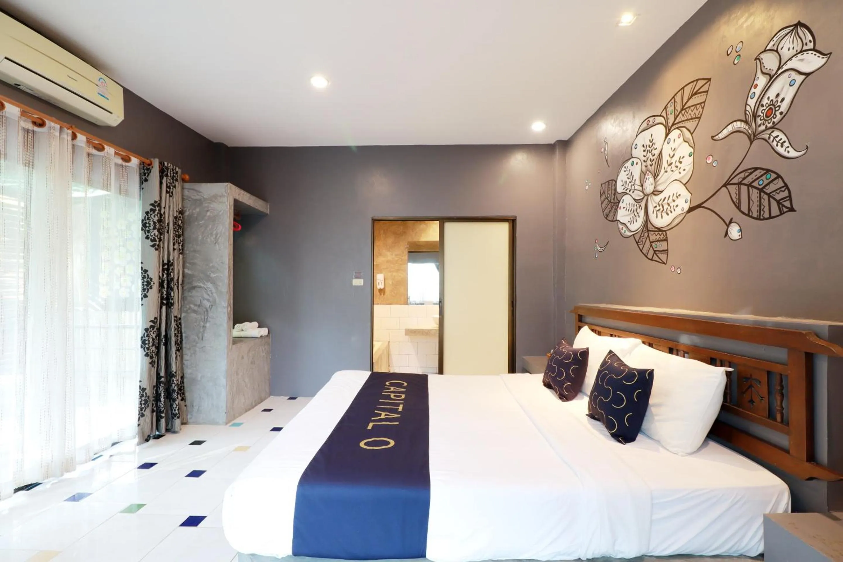 Bedroom, Bed in Capital O 464 At Nata Chiangmai Chic Jungle