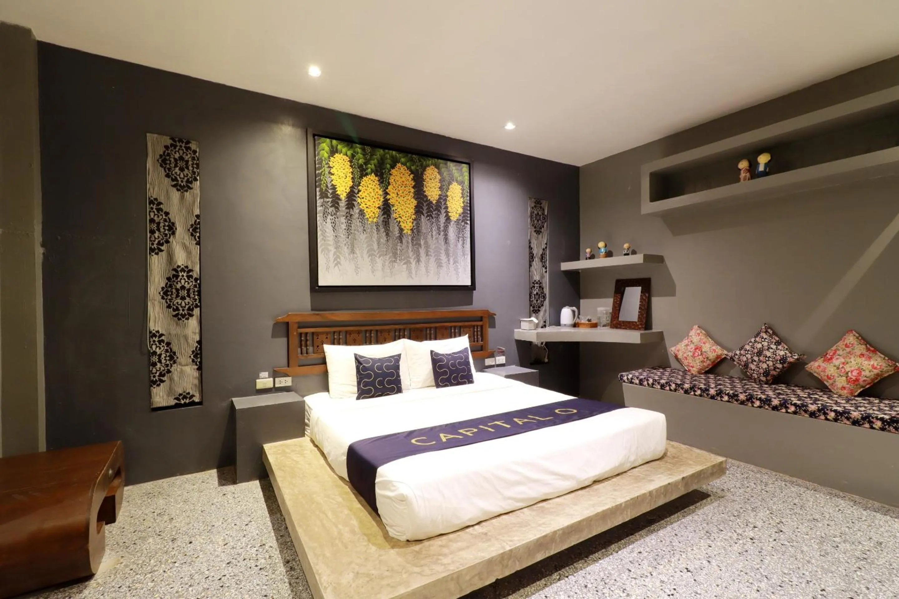 Bedroom, Bed in Capital O 464 At Nata Chiangmai Chic Jungle