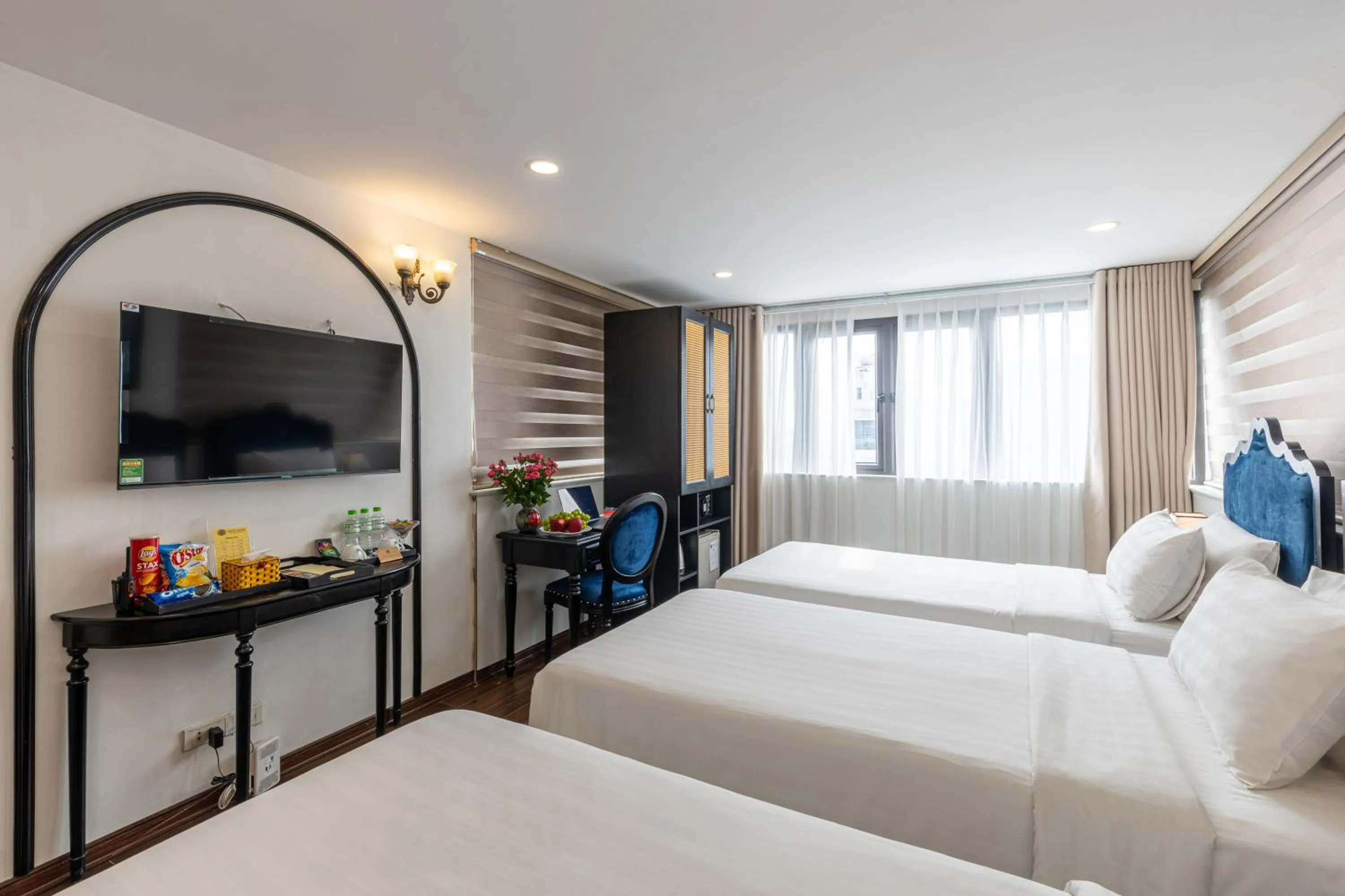 Bedroom, Bed in Hanoi House Hotel & Travel