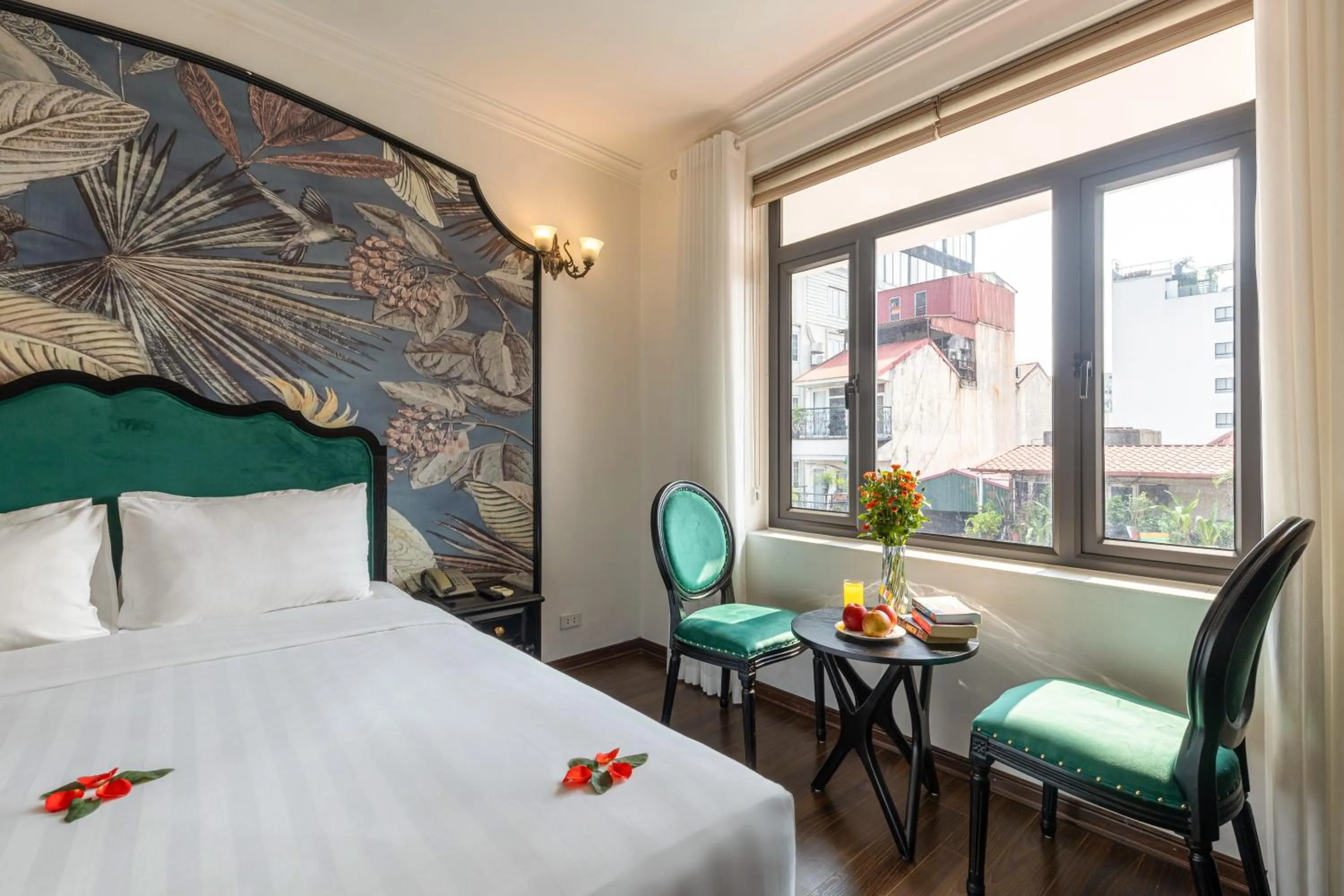 Property building, Bed in Hanoi House Hotel & Travel