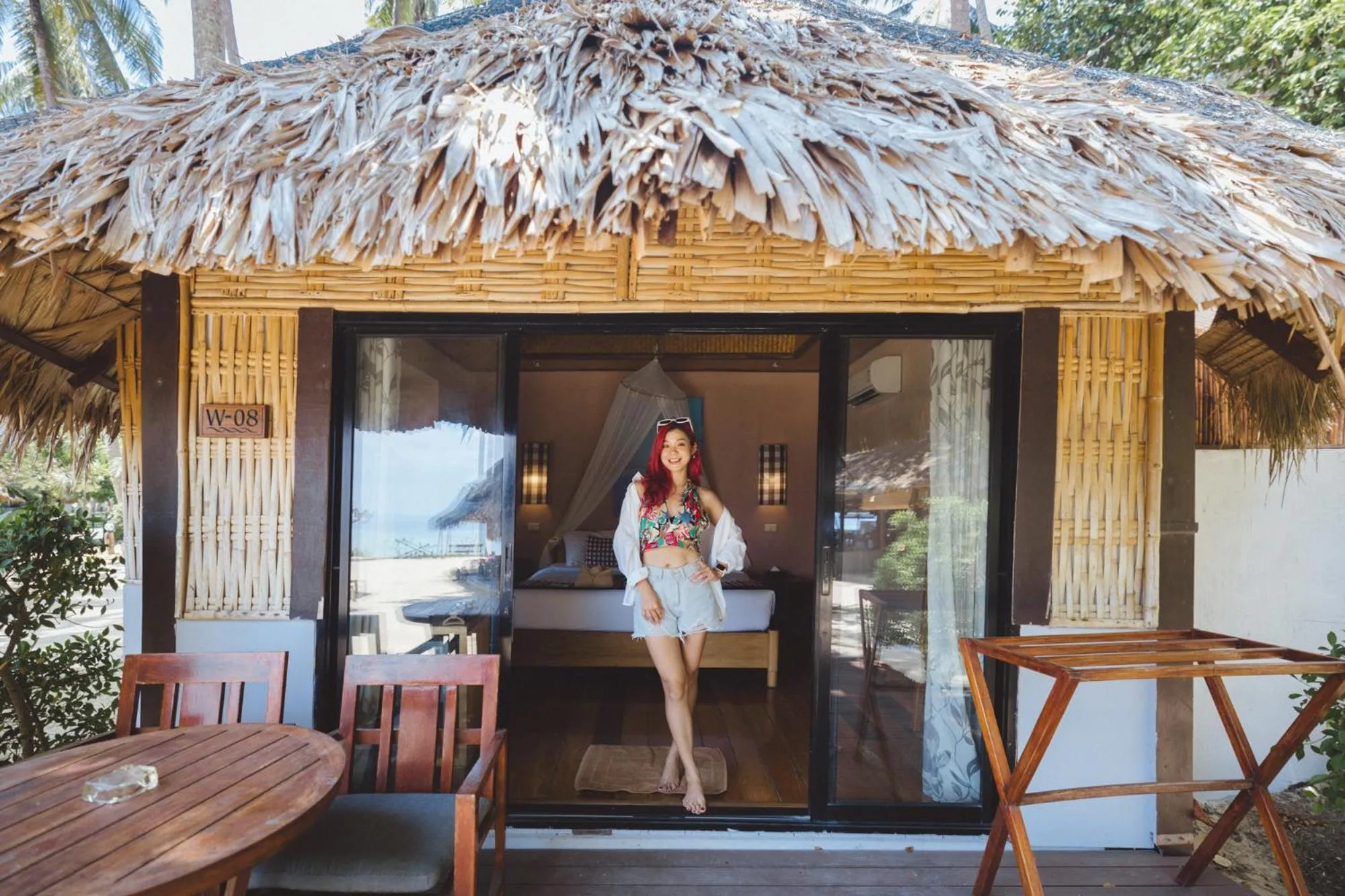 Balcony/Terrace in Thapwarin Resort - Green Hotel