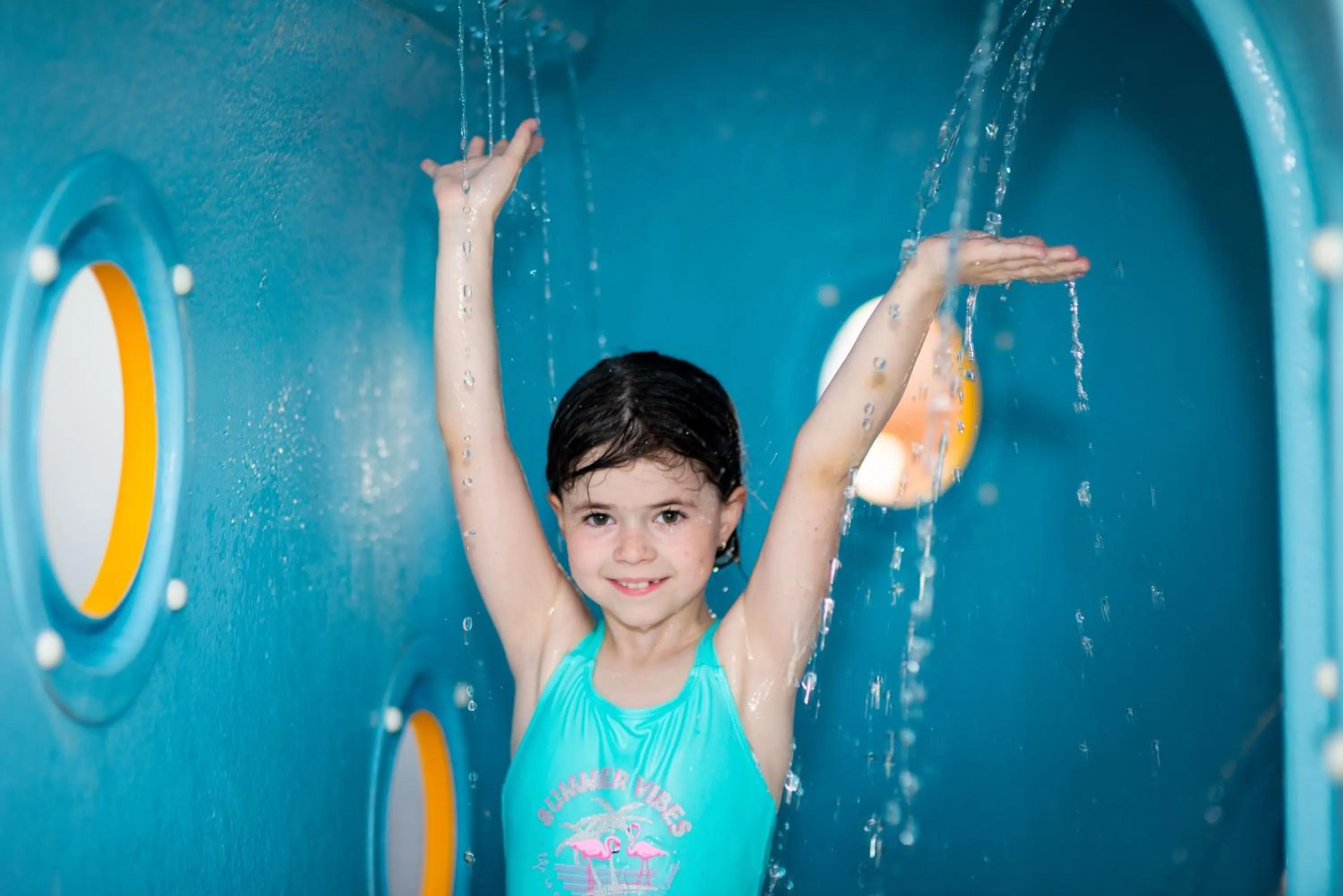 Pool view in Kolping Family Resort