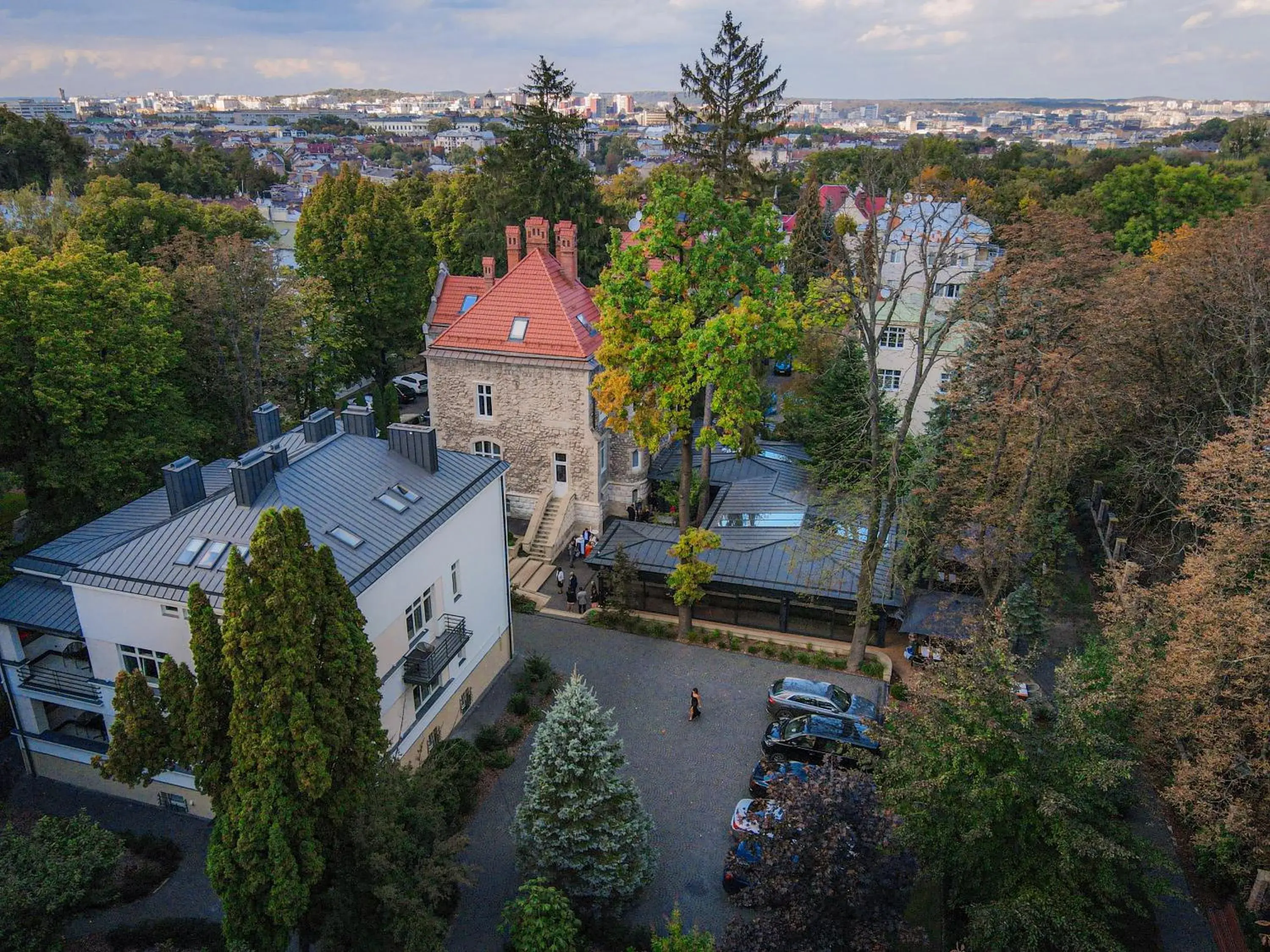 Bird's eye view in Lion's Castle Hotel Bird's eye view in Lion's Castle Hotel