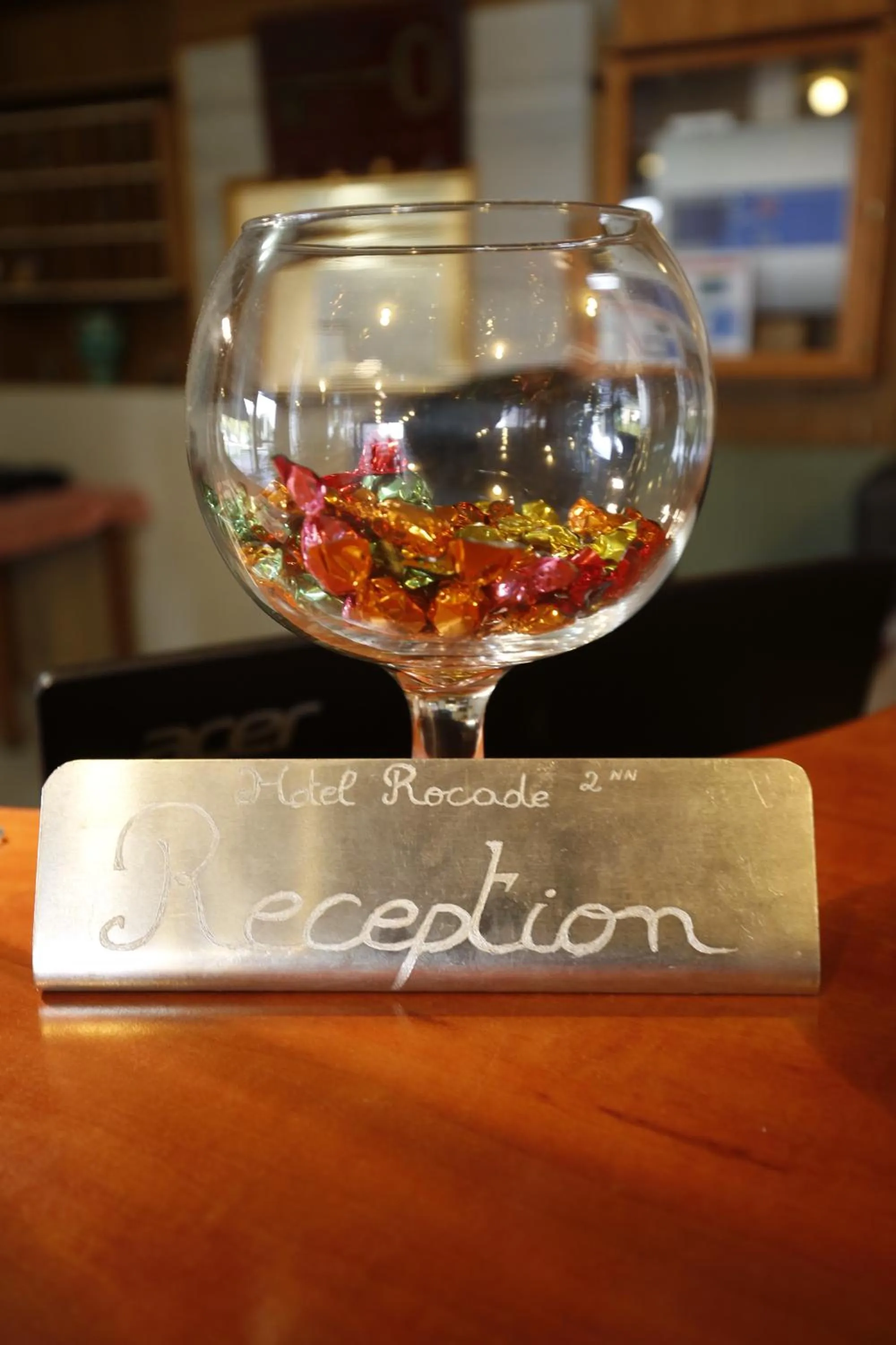 Lobby or reception in Hôtel La Rocade