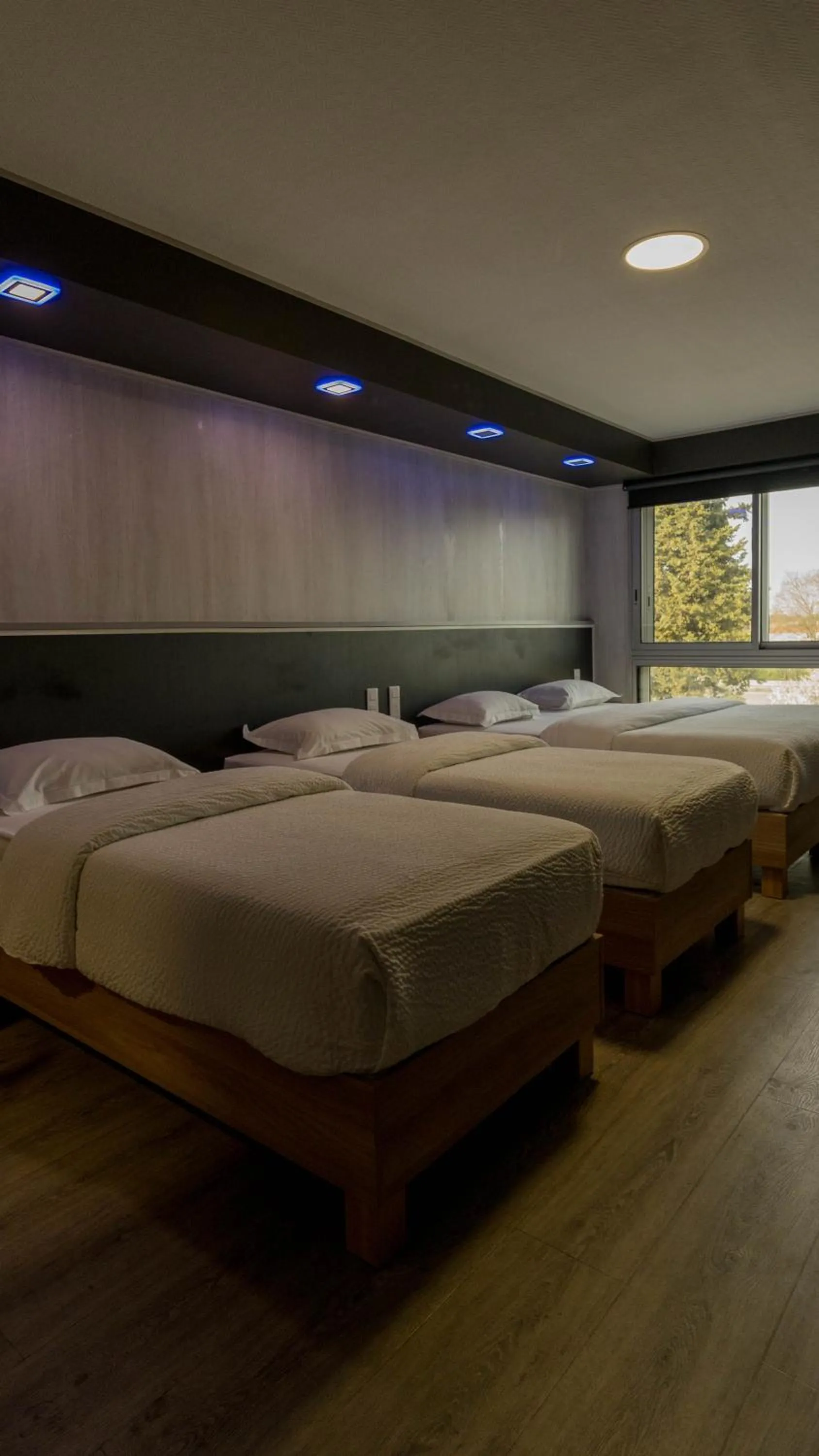 Bed in Hôtel La Rocade