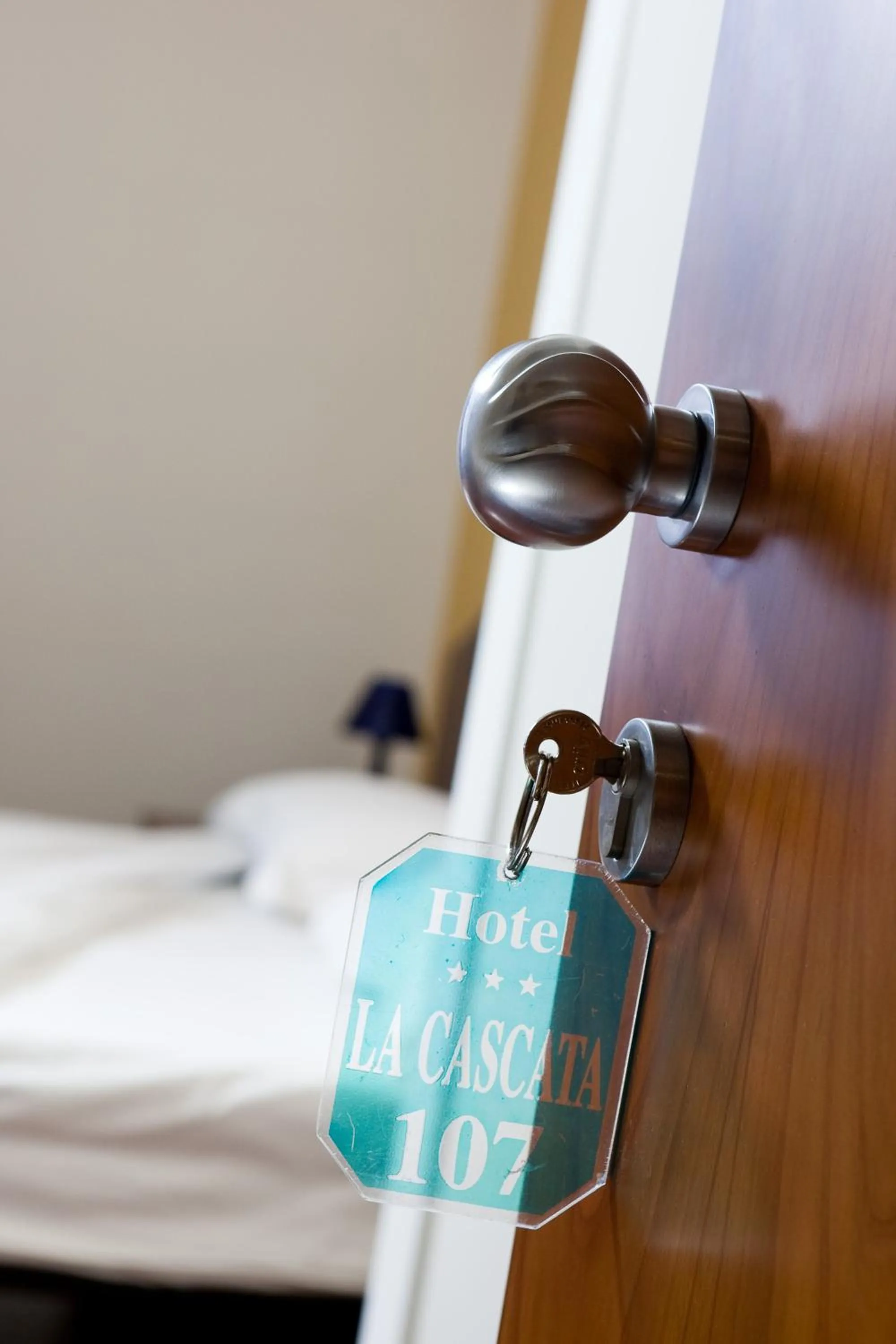 Decorative detail, Bed in Hotel La Cascata