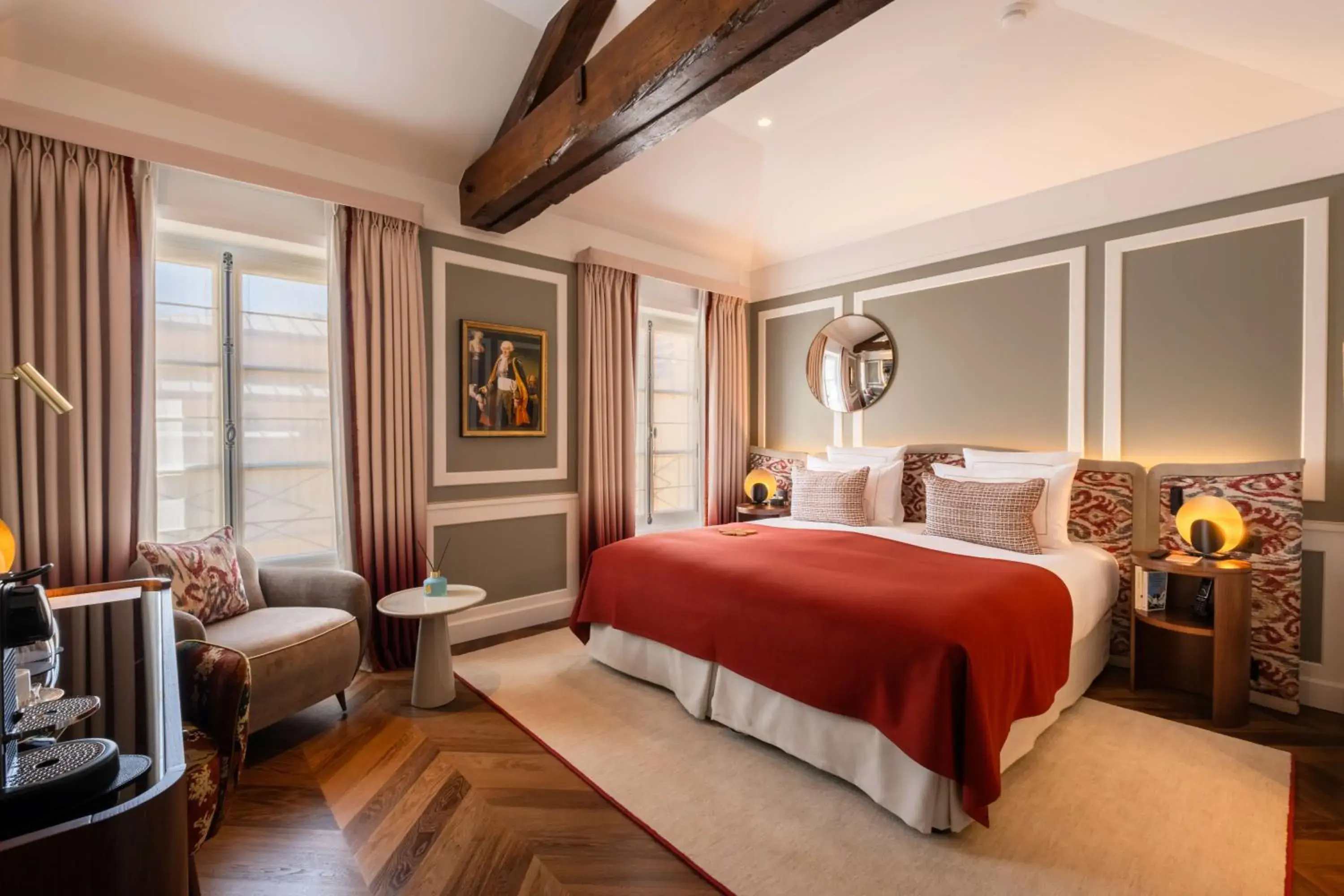 Superior Double Room in Hôtel Les Lumières - Relais & Châteaux Superior Double Room in Hôtel Les Lumières - Relais & Châteaux