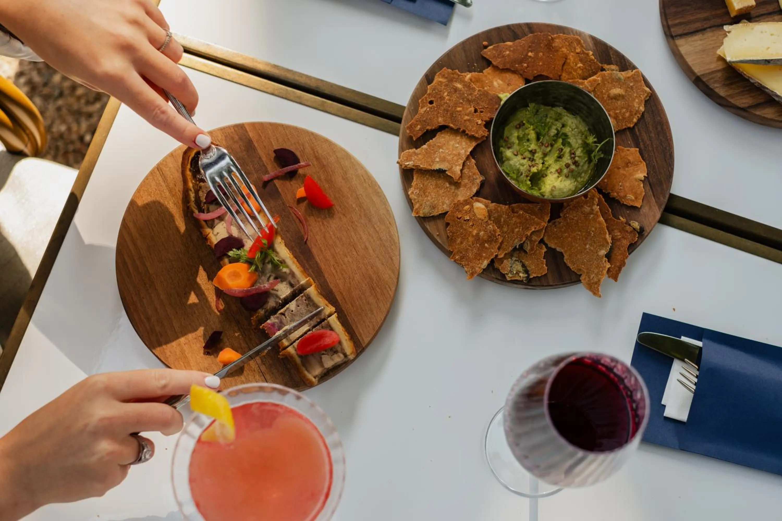 Food in Hôtel Les Lumières - Relais & Châteaux