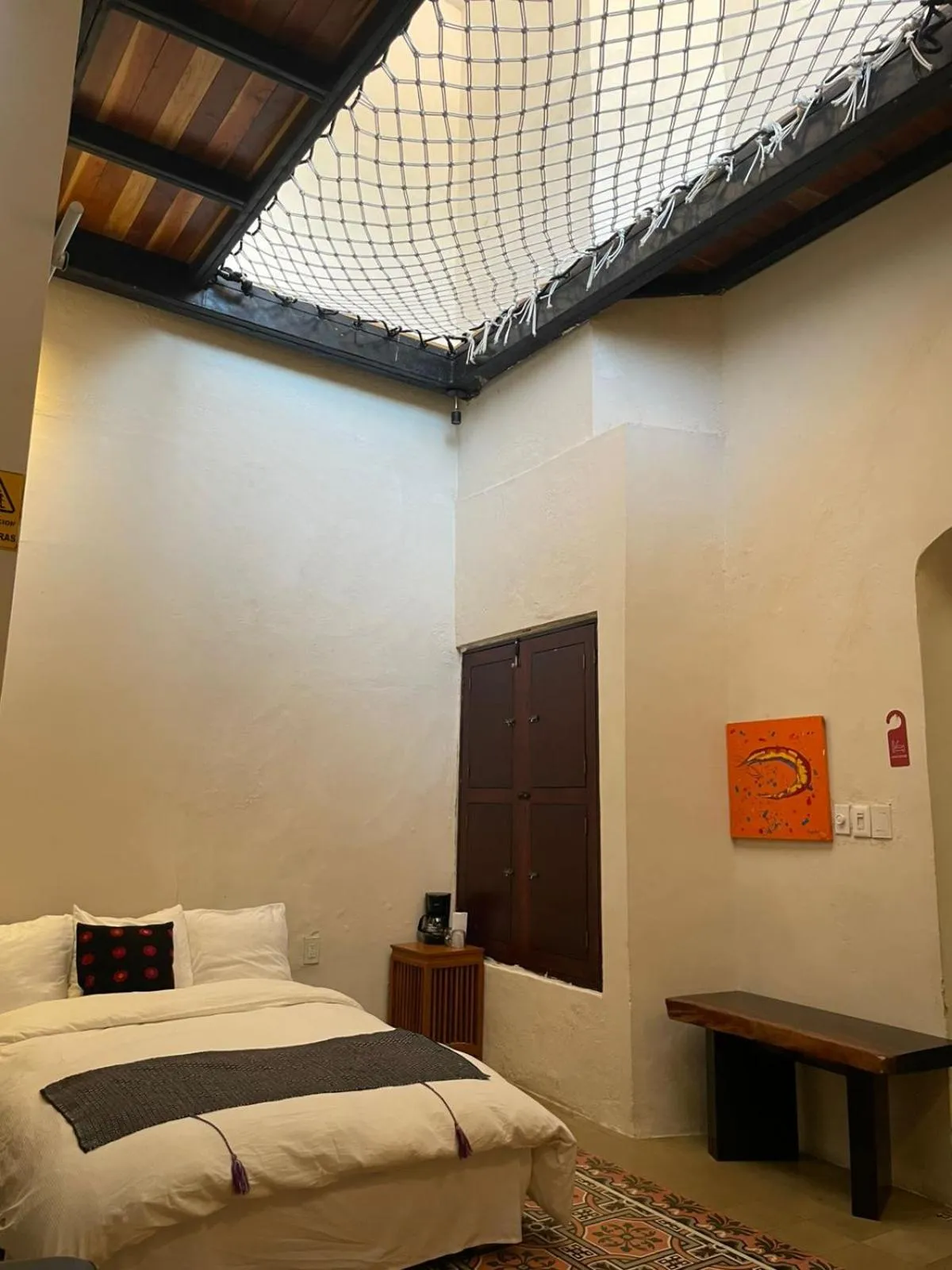 Bed in Hotel Maculís