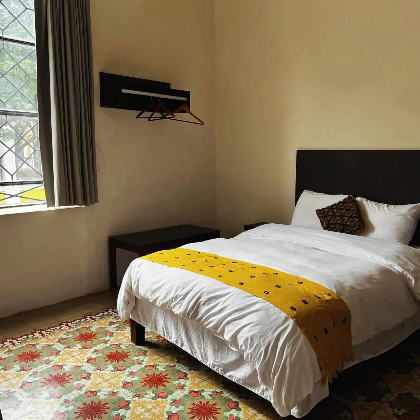 Bed in Hotel Maculís