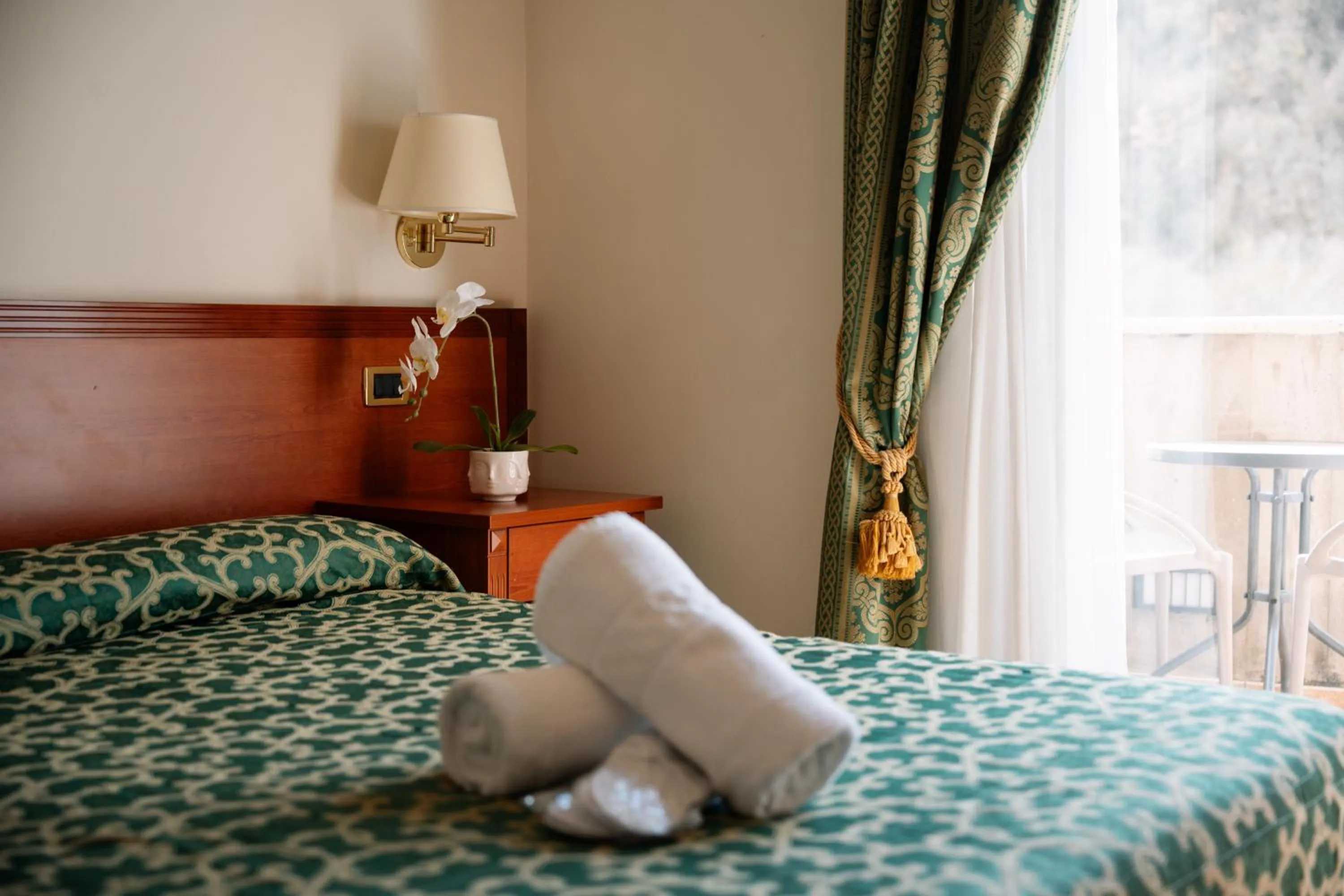 Bed in Grand Hotel Elite